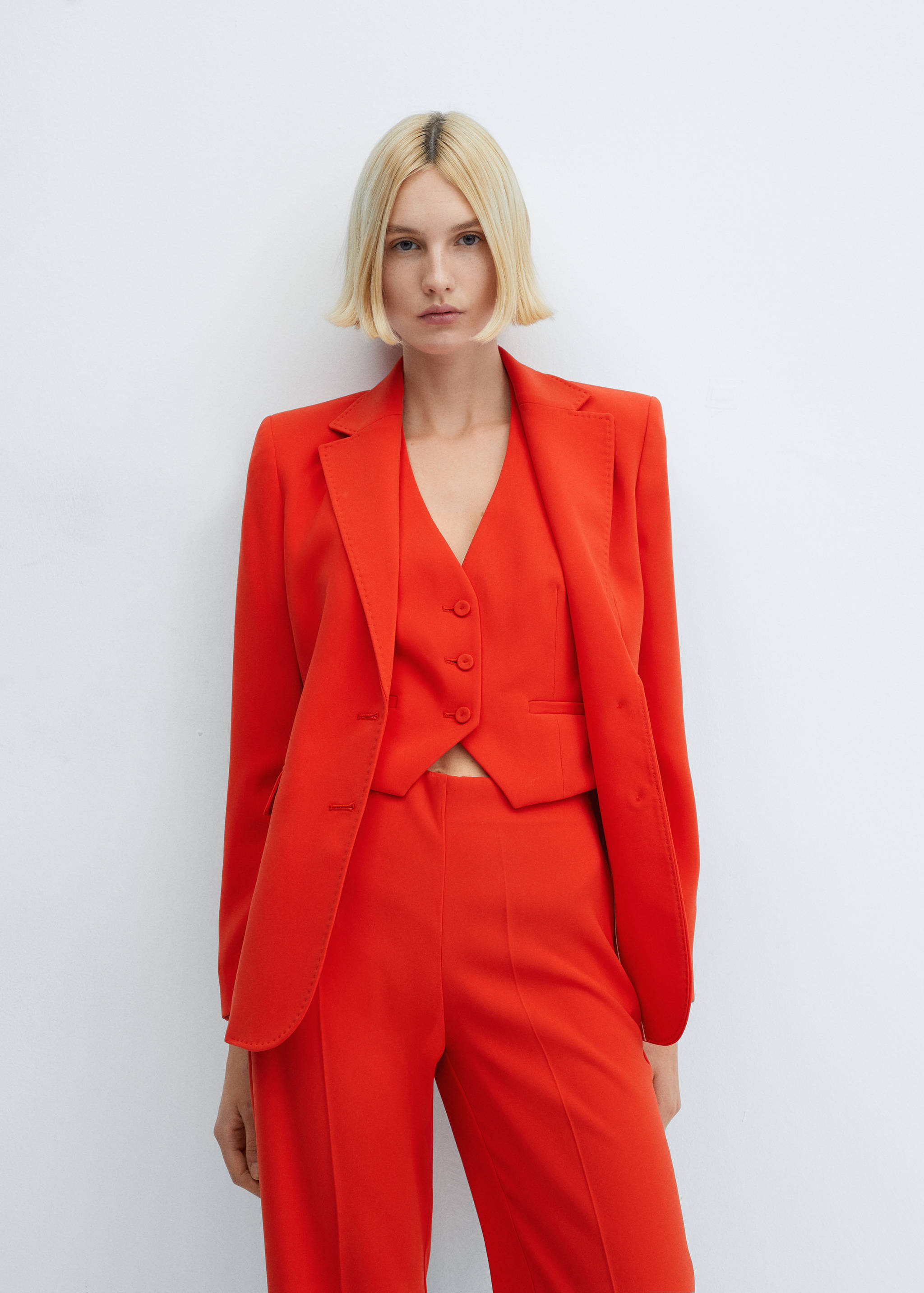 Костюмные брюки wideleg - Средний план