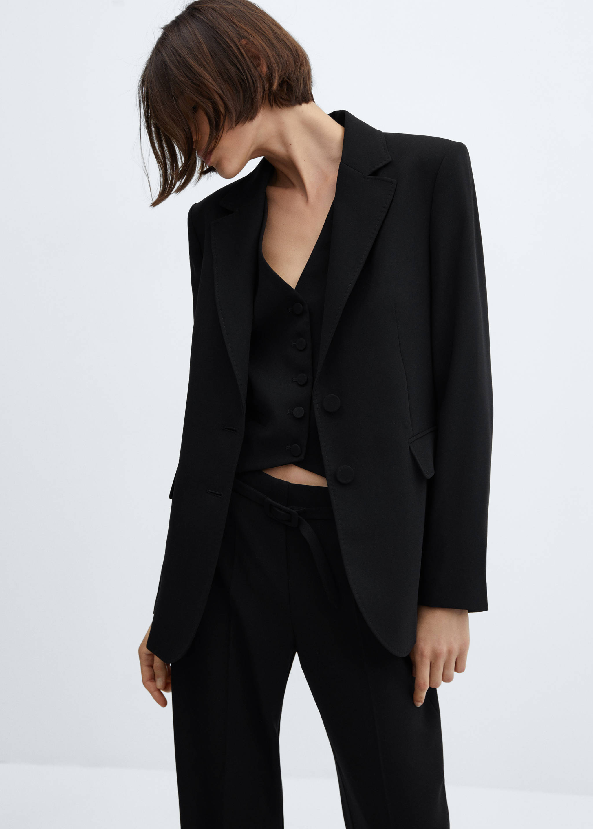 Костюмные брюки wideleg - Деталь изделия 1