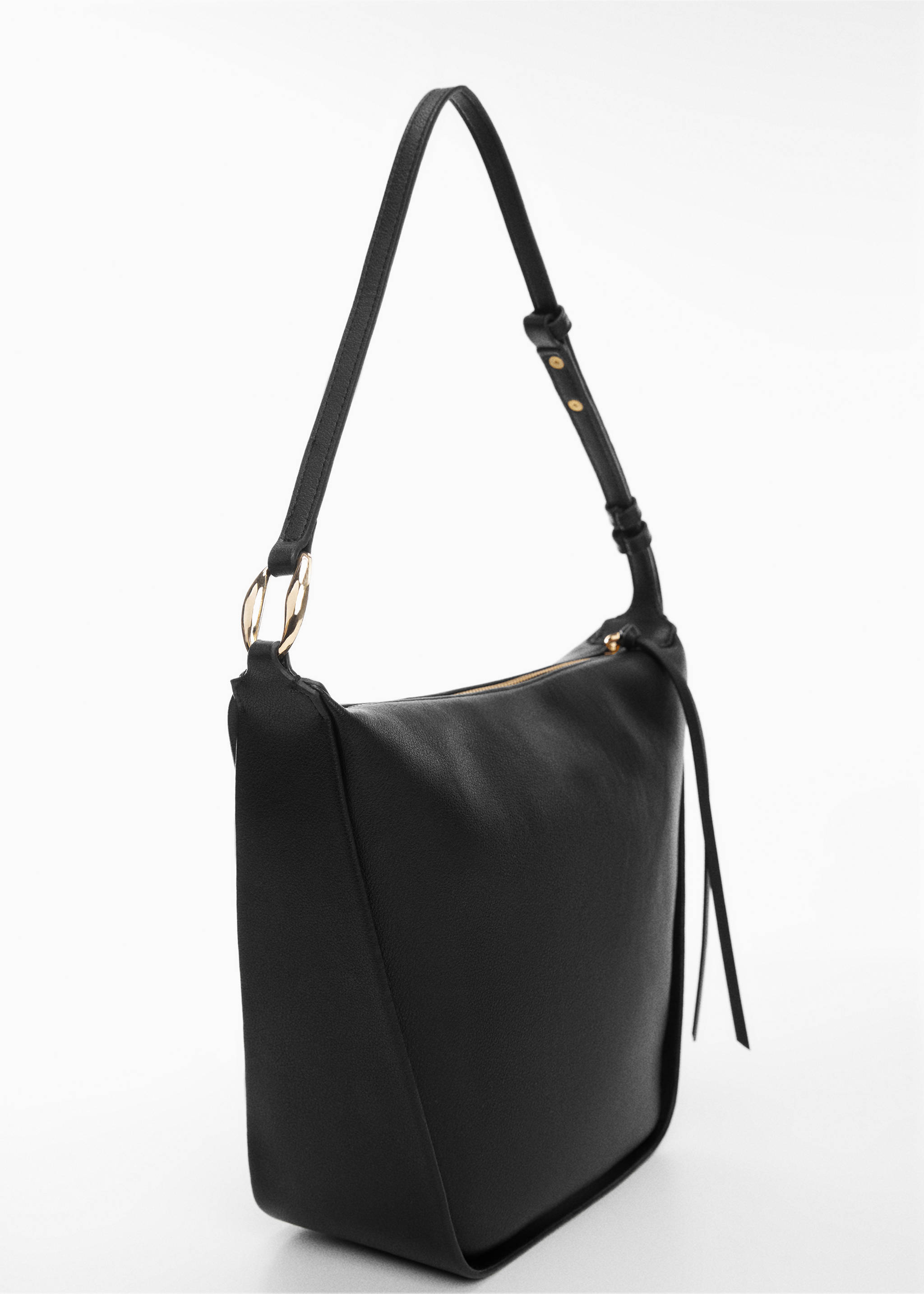 Shoulder bag with buckle - Medium plane