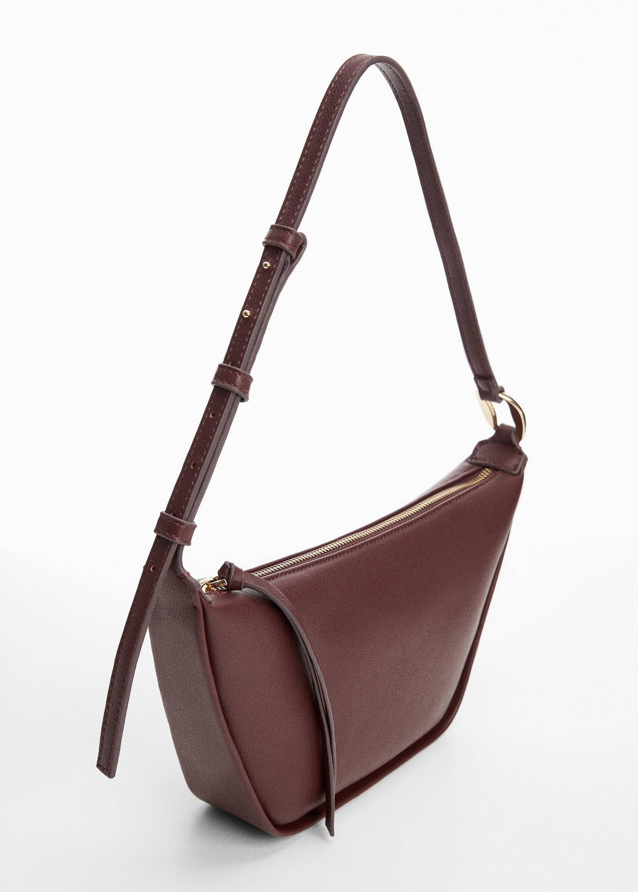 Shoulder bag with buckle - Medium plane