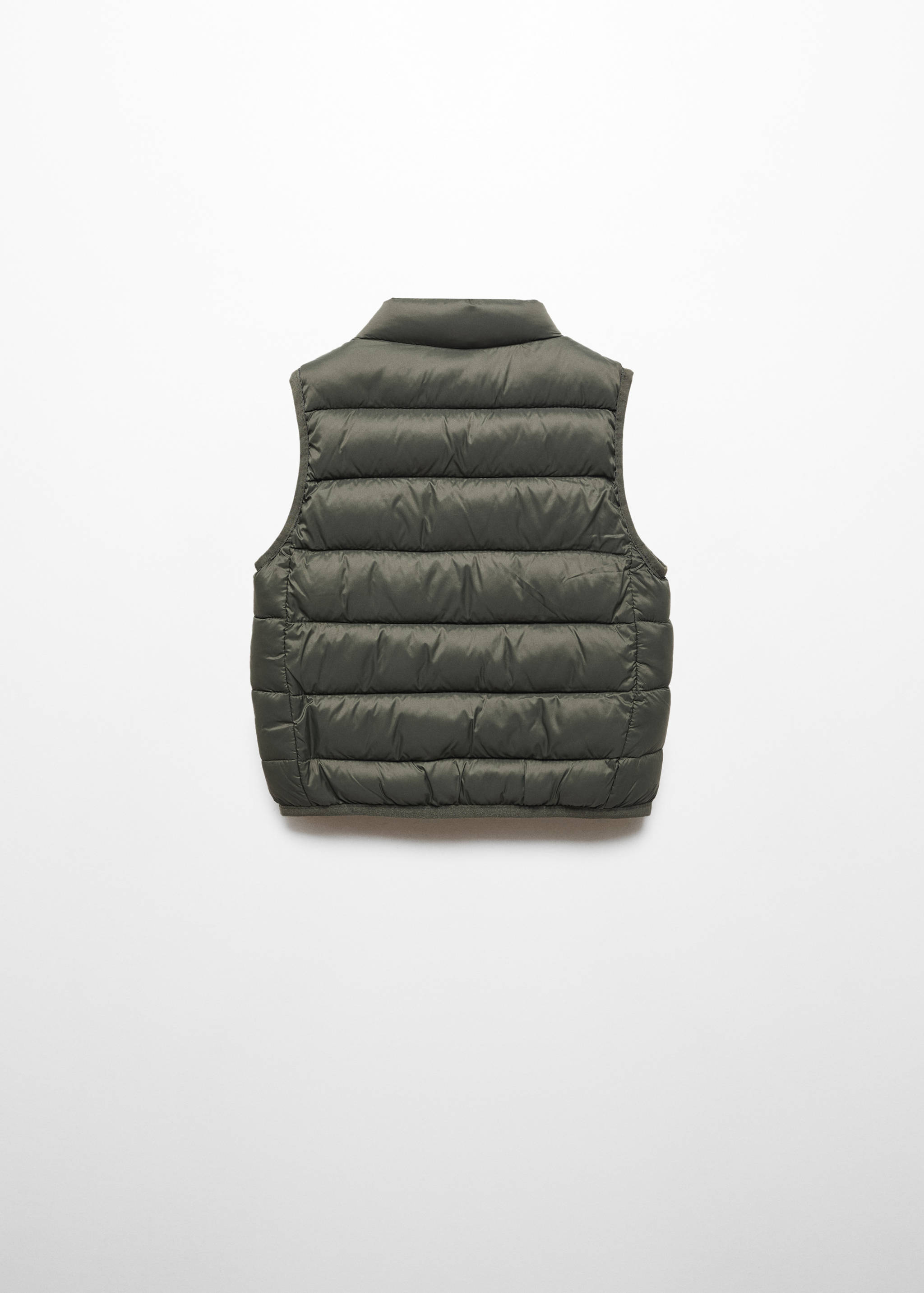 Quilted gilet - Reverse of the article