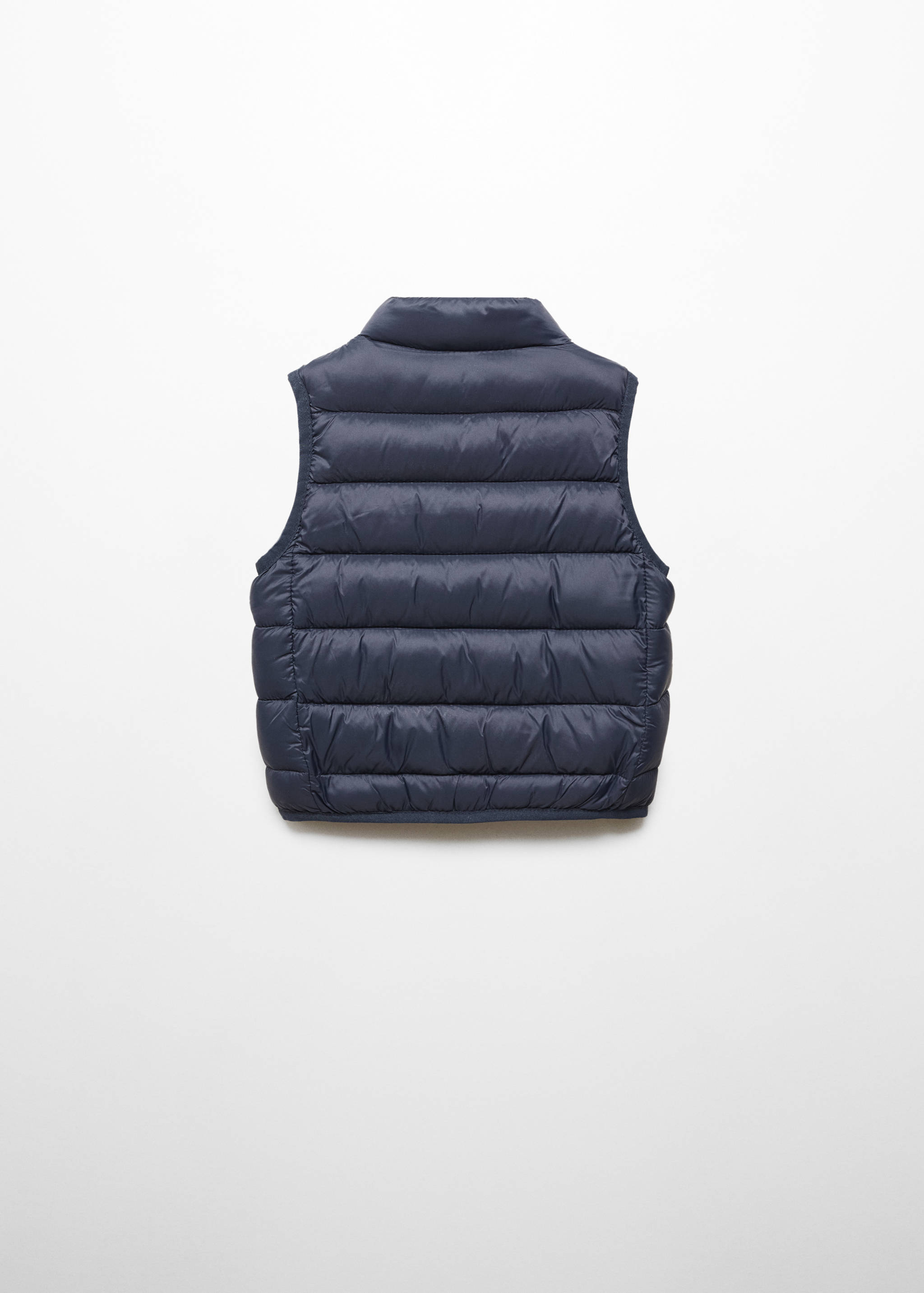 Quilted gilet - Reverse of the article