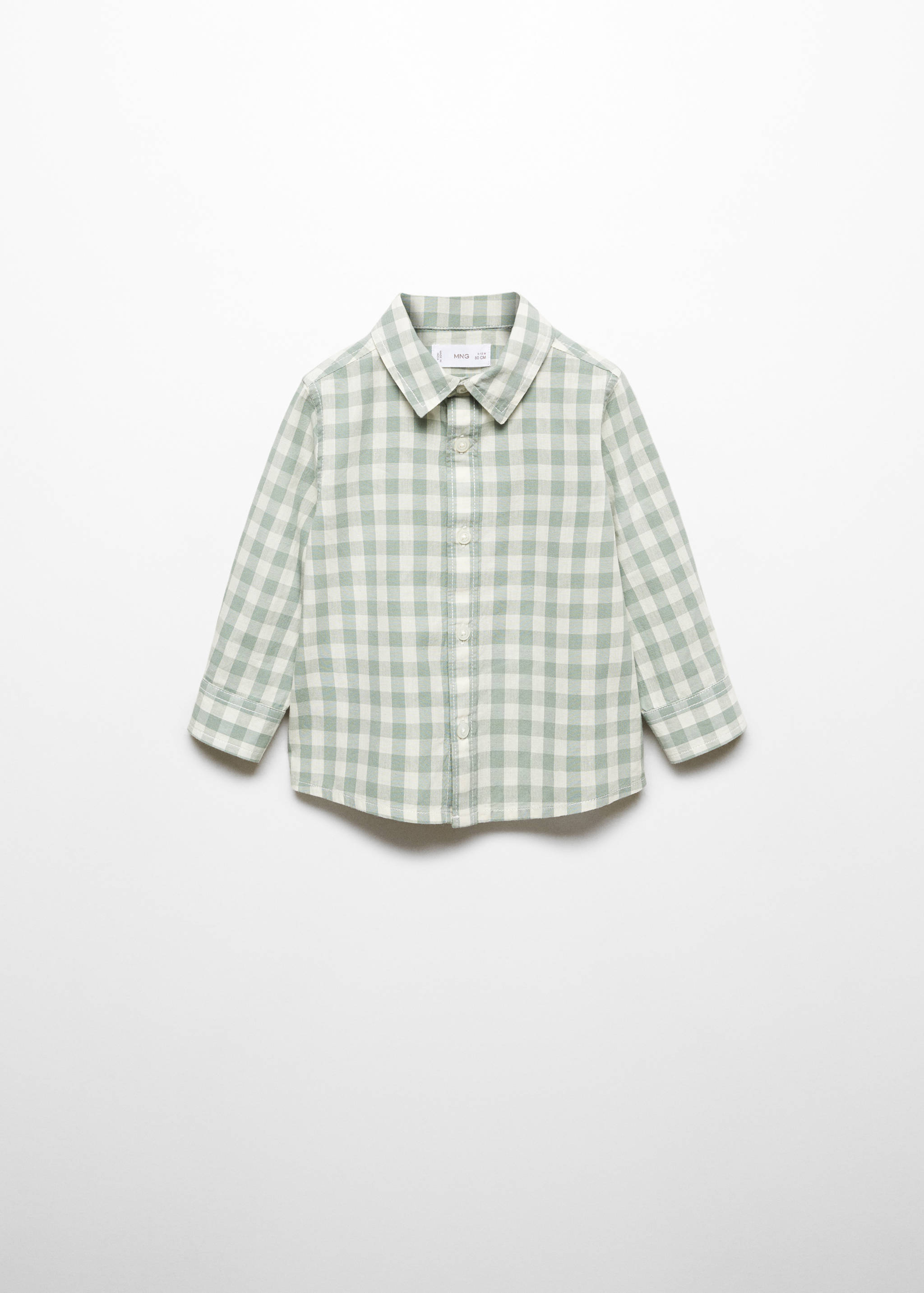 Chemise coton vichy - Article sans modèle
