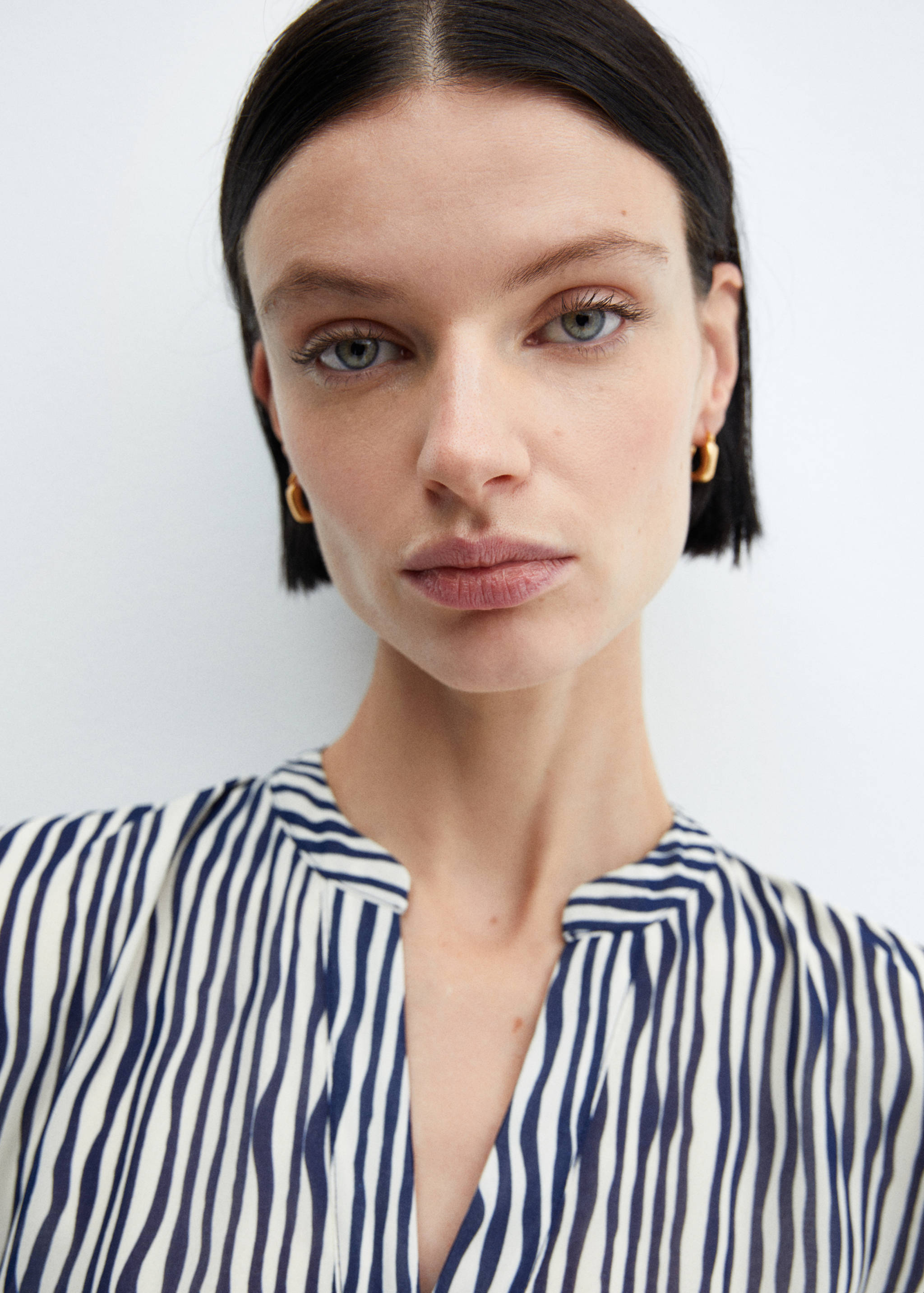 Printed bow dress - Details of the article 1