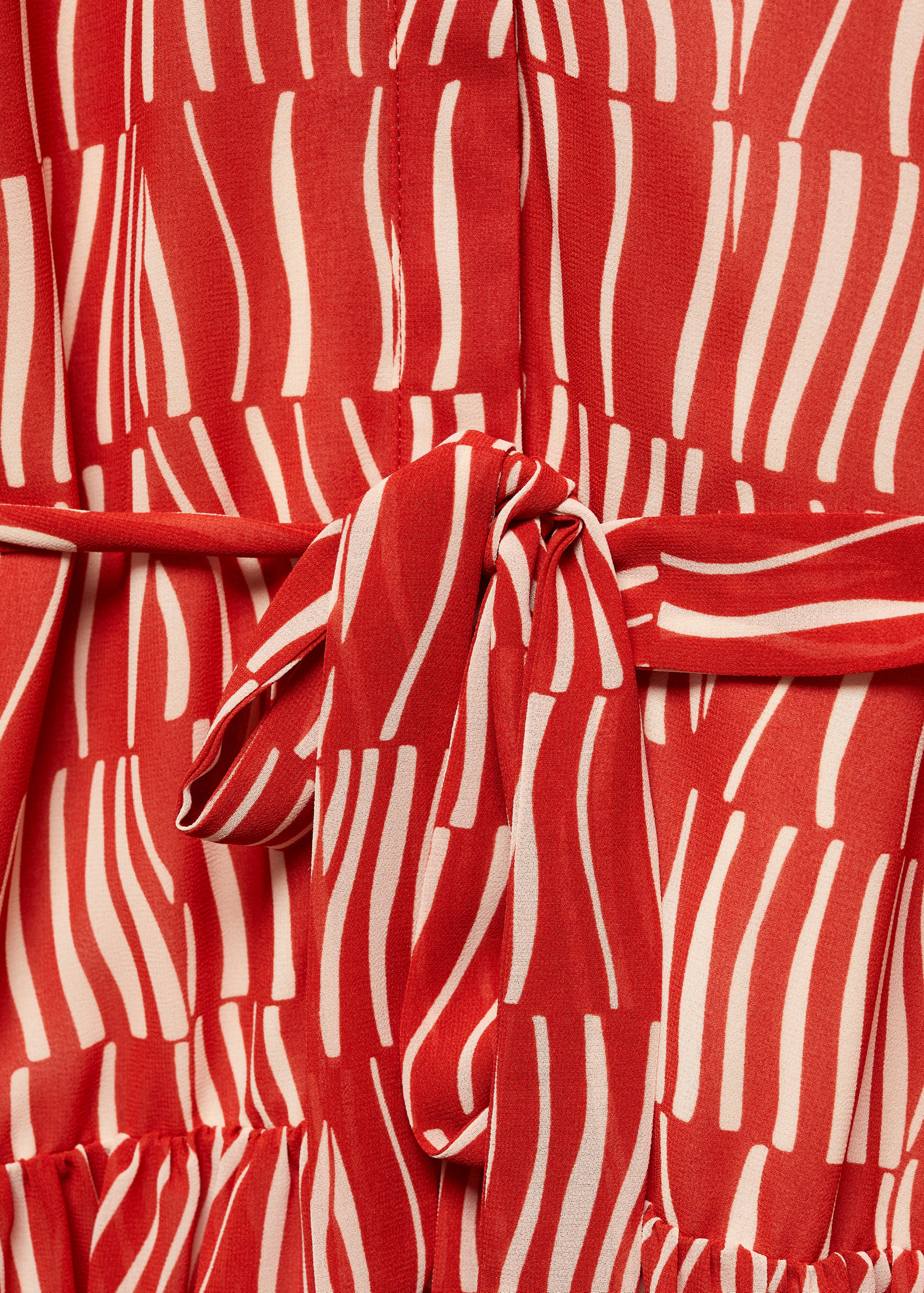 Vestido estampado lazo - Detalle del artículo 8