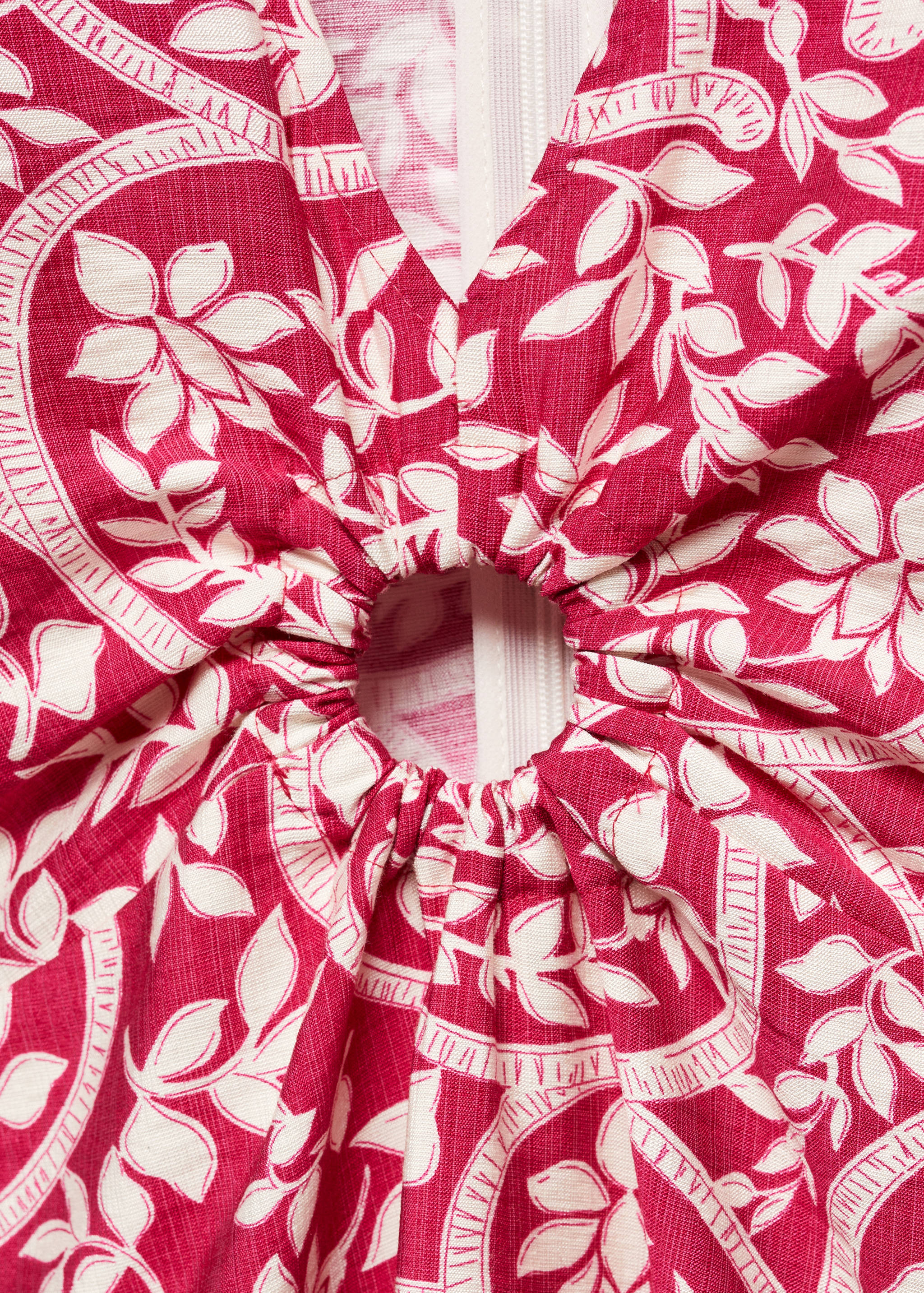 Robe fleurie détail anneau - Détail de l'article 8