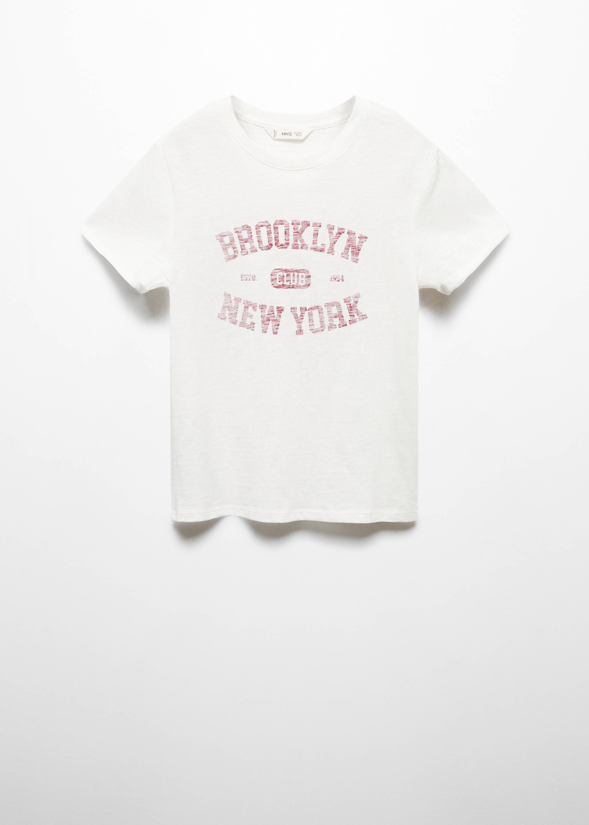 Printed message T-shirt - Article without model