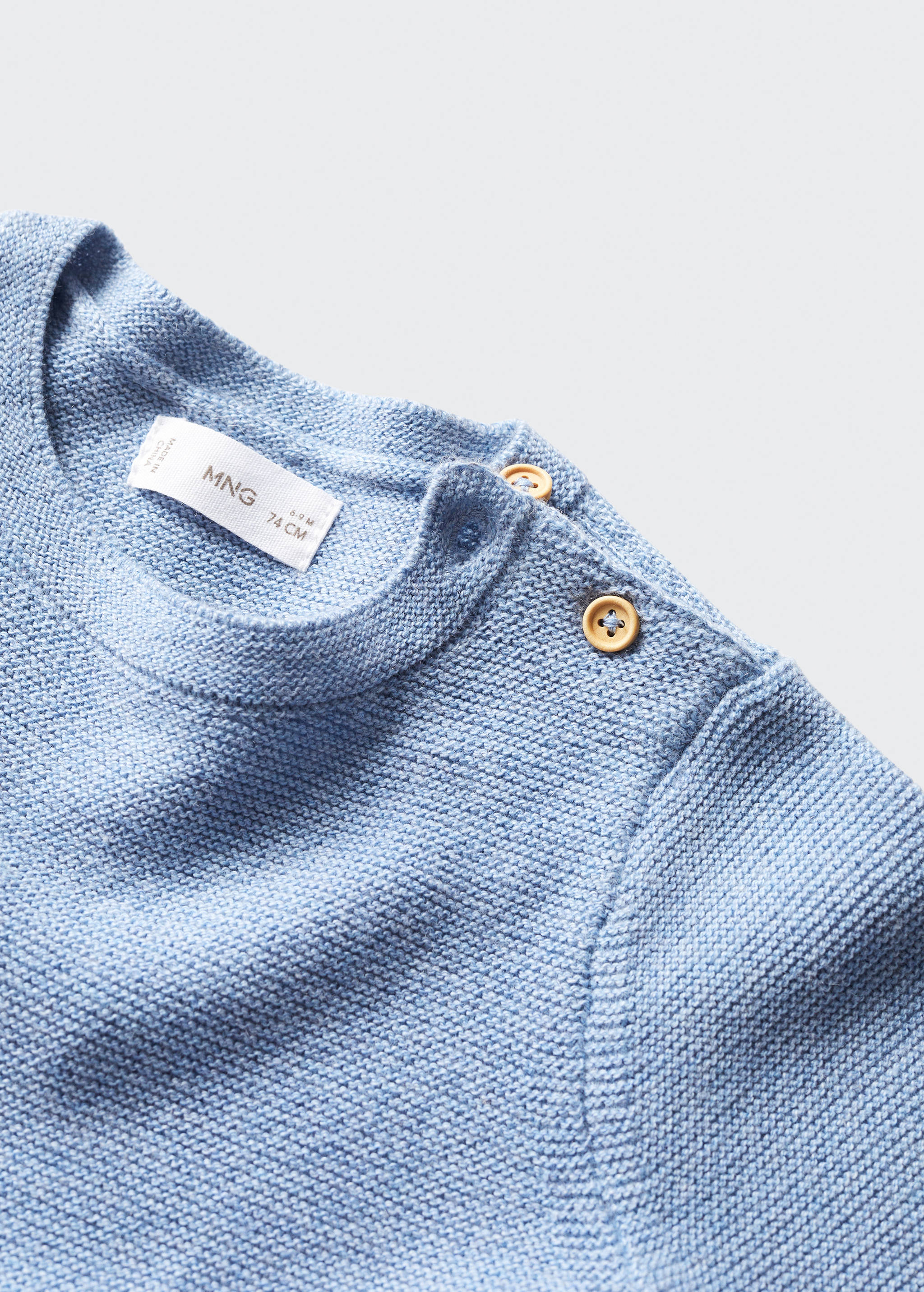 Knit pockets sweater - Details of the article 8