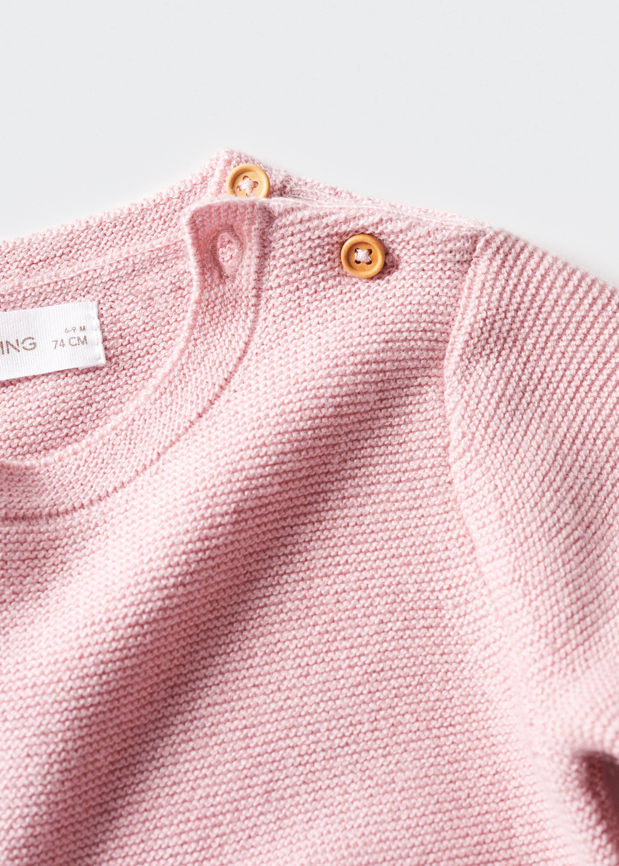 Knit pockets sweater - Details of the article 8