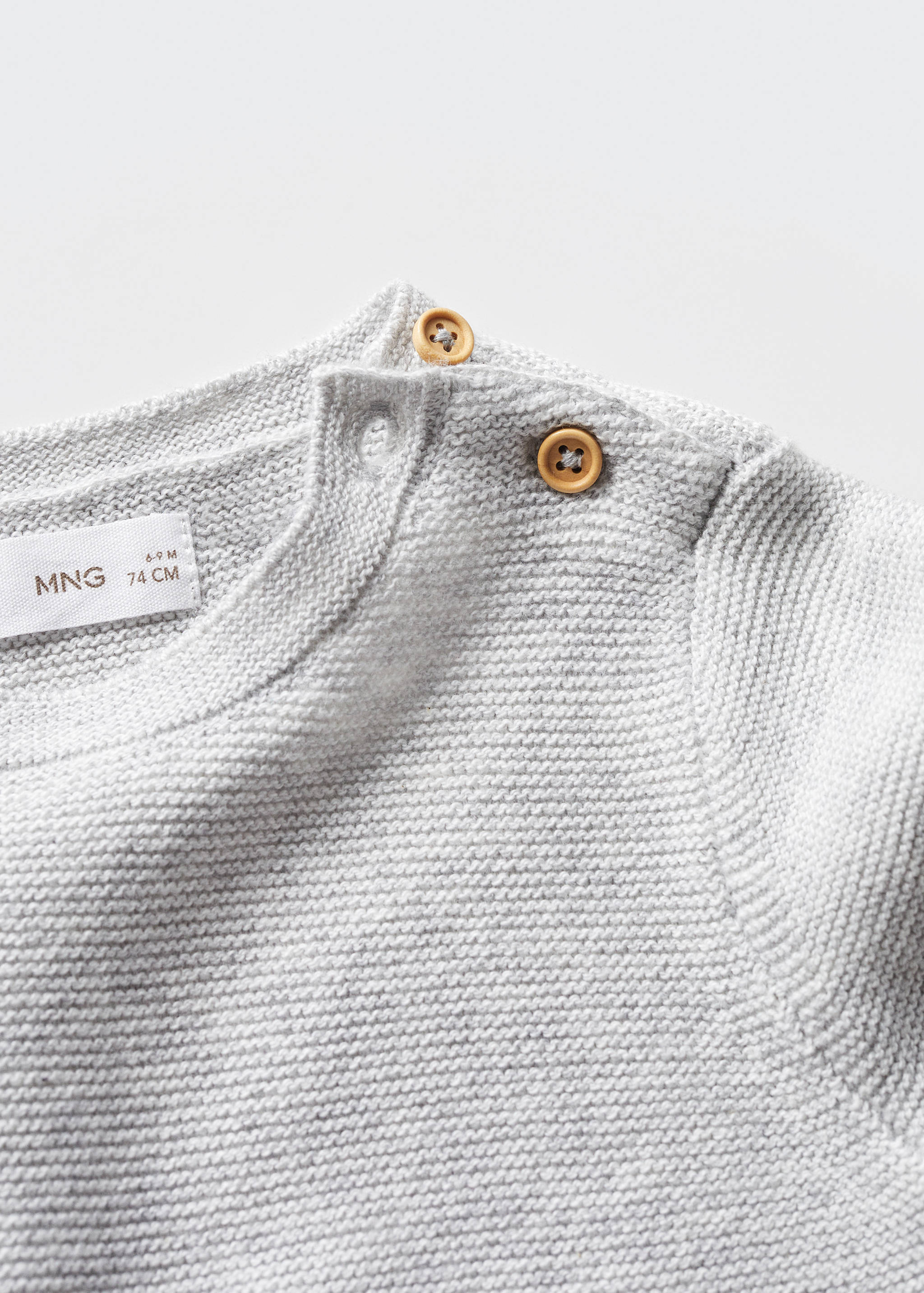 Knit pockets sweater - Details of the article 8