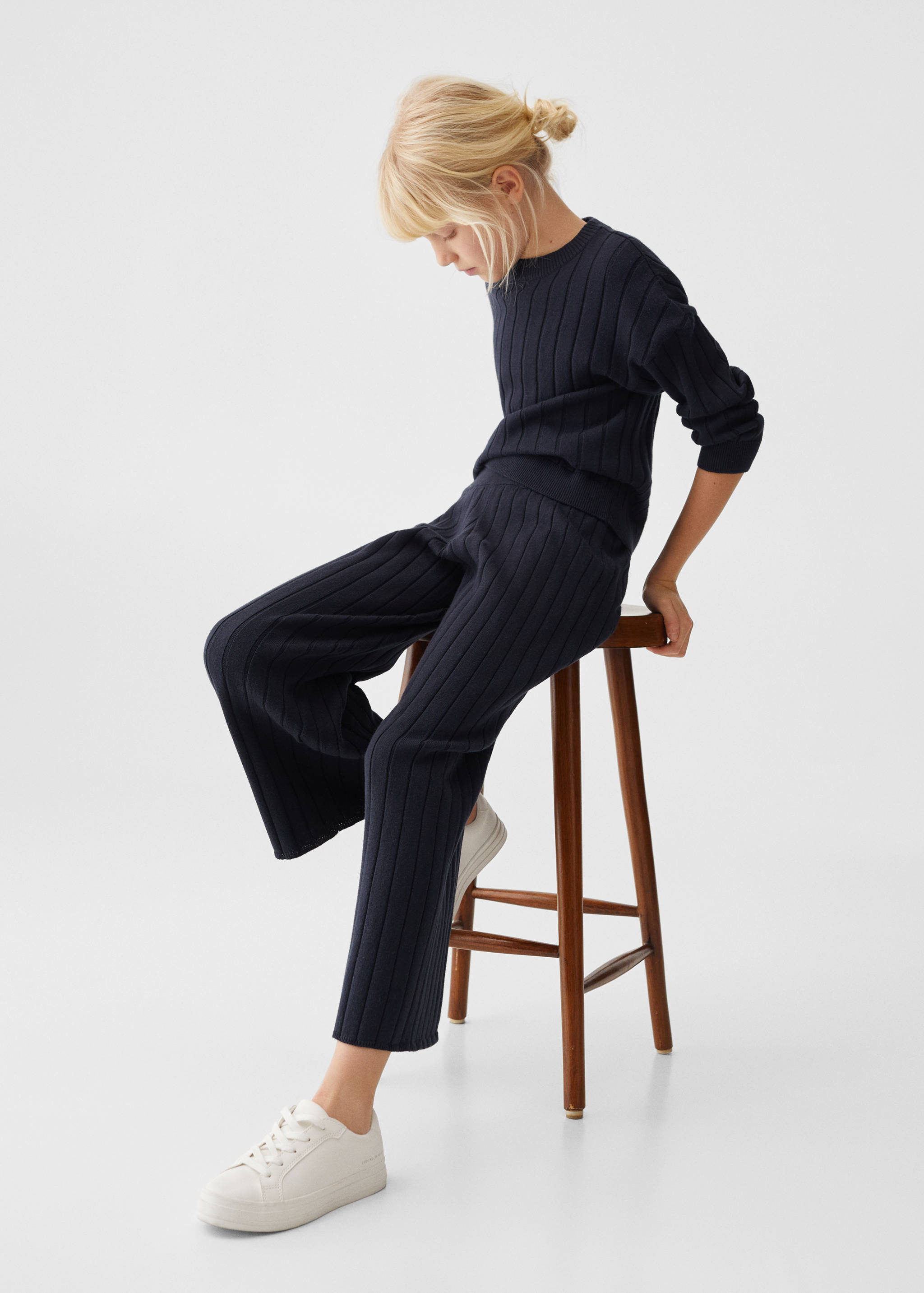 Camisola de malha às riscas - Pormenor do artigo 2