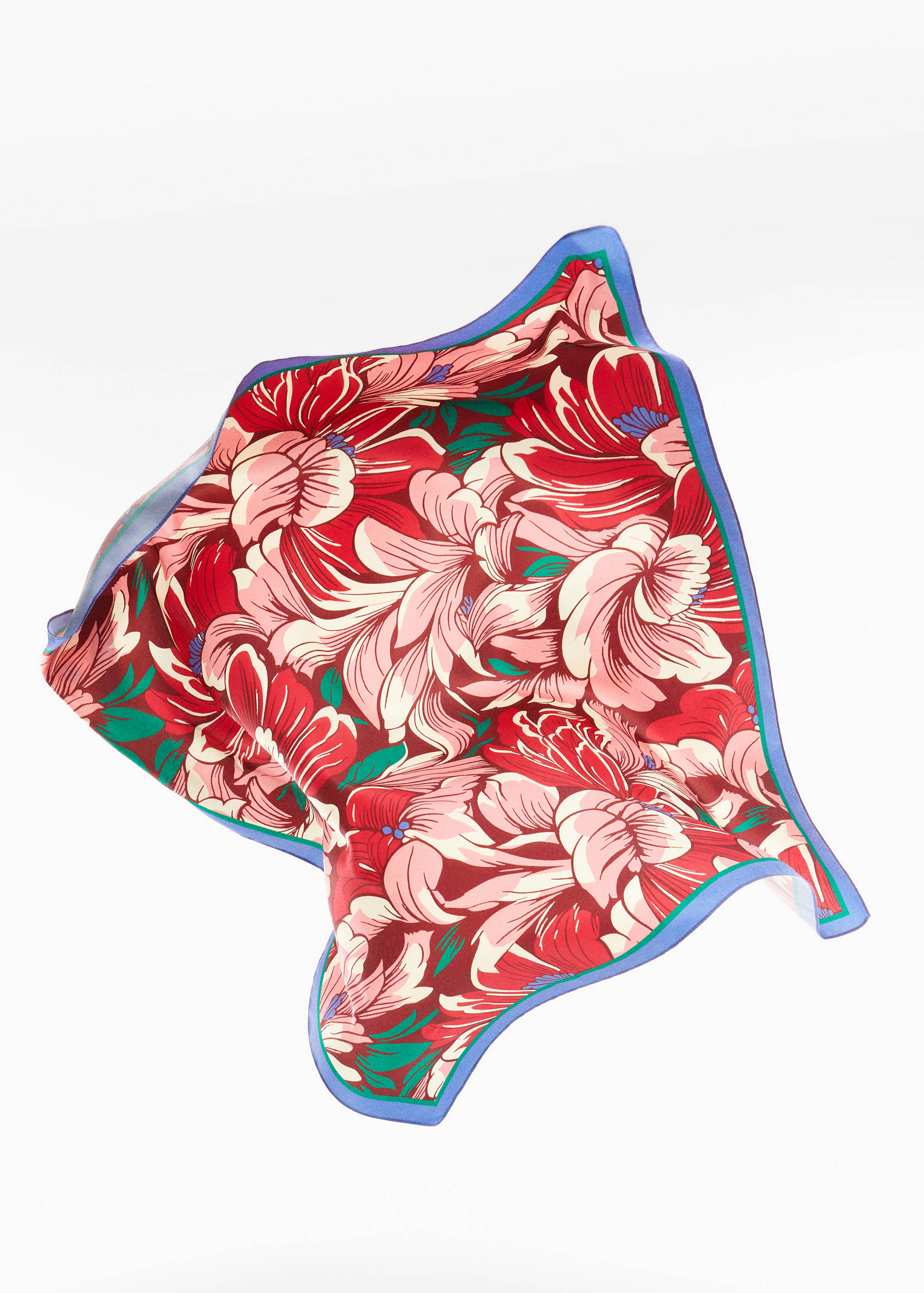 Floral print scarf - Details of the article 5