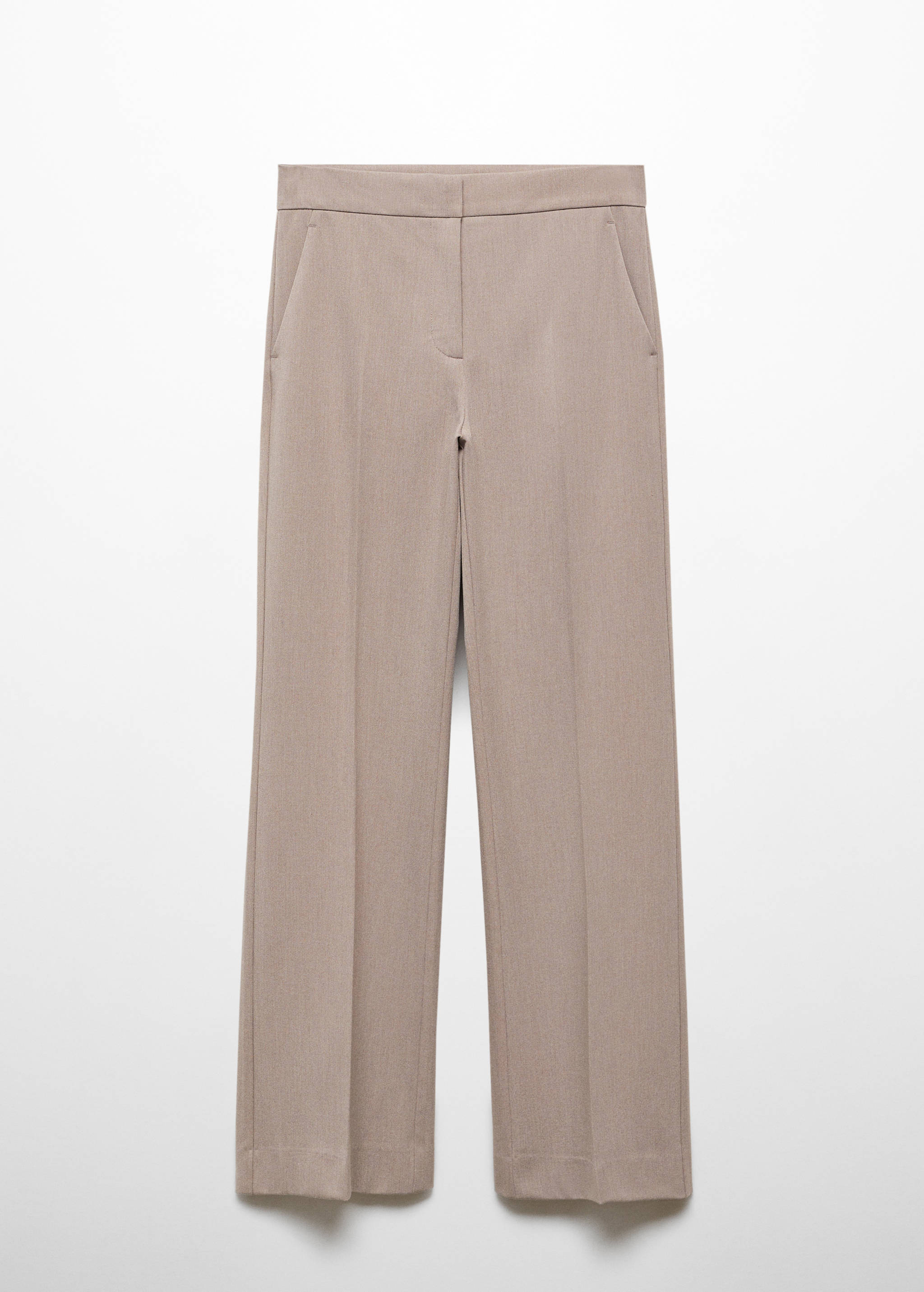 Mid-rise wide leg pants - Article without model