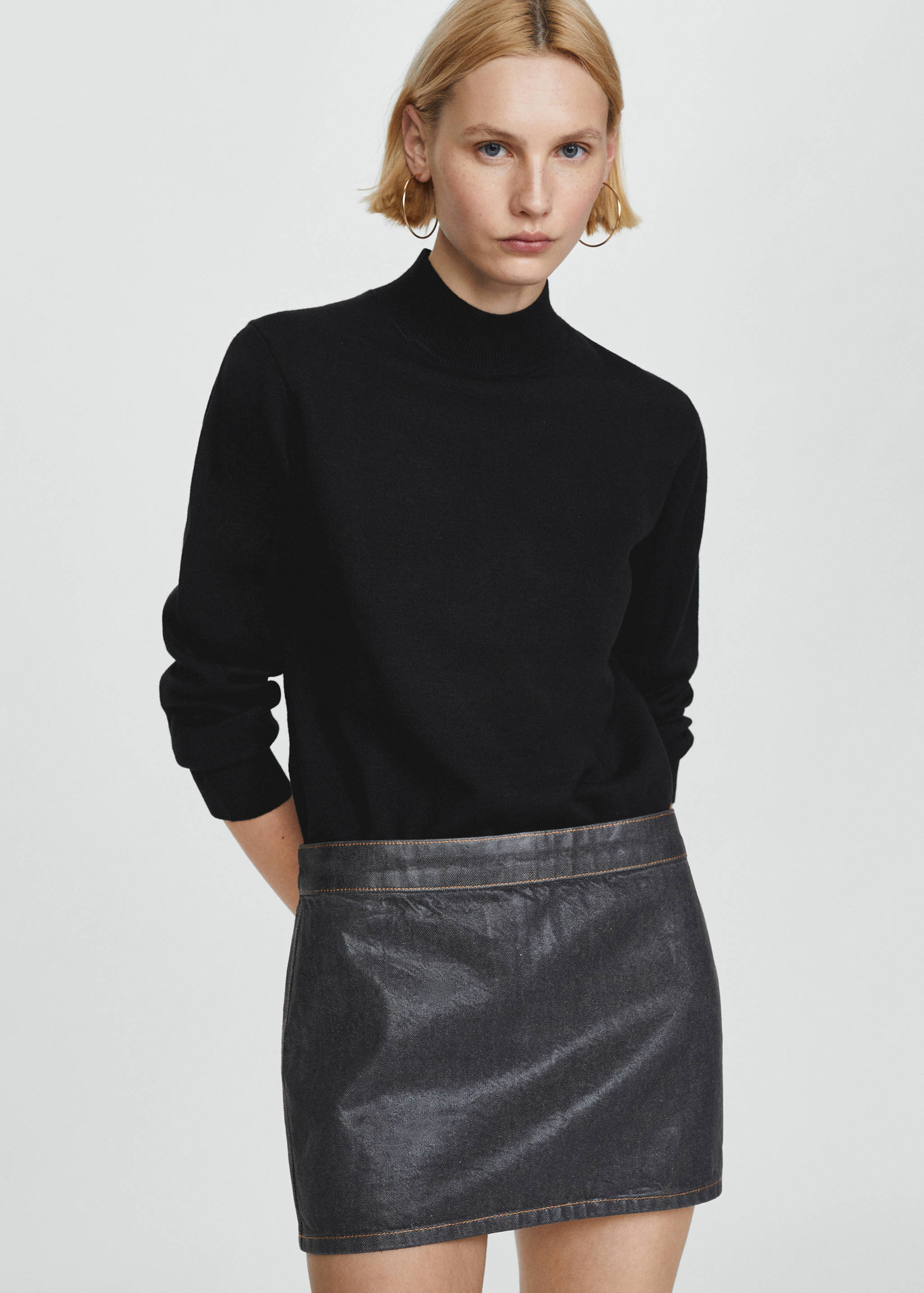 Jersey punto cuello perkins - Plano medio