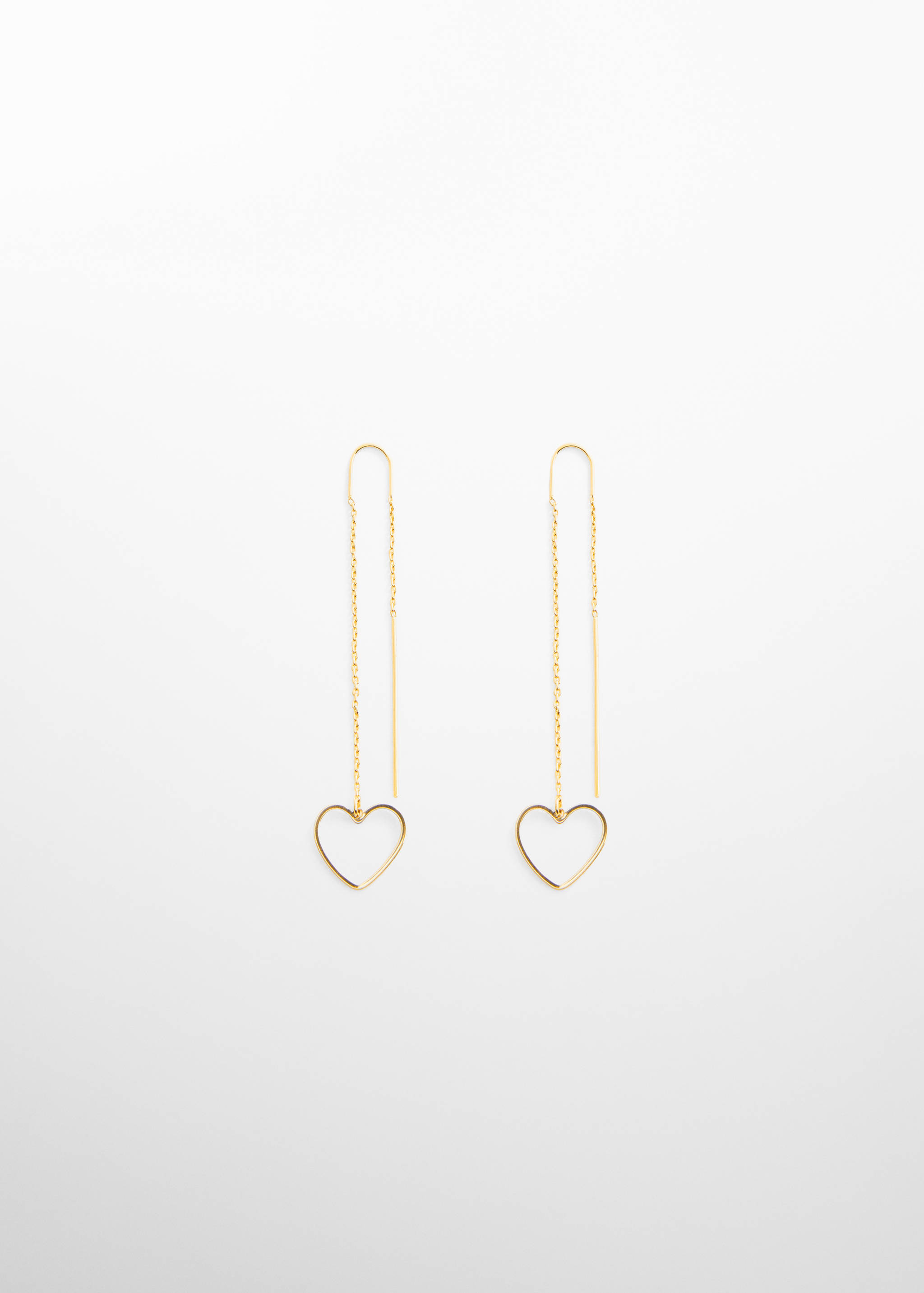 하트 스레드 이어링 - 모델 없는 상품