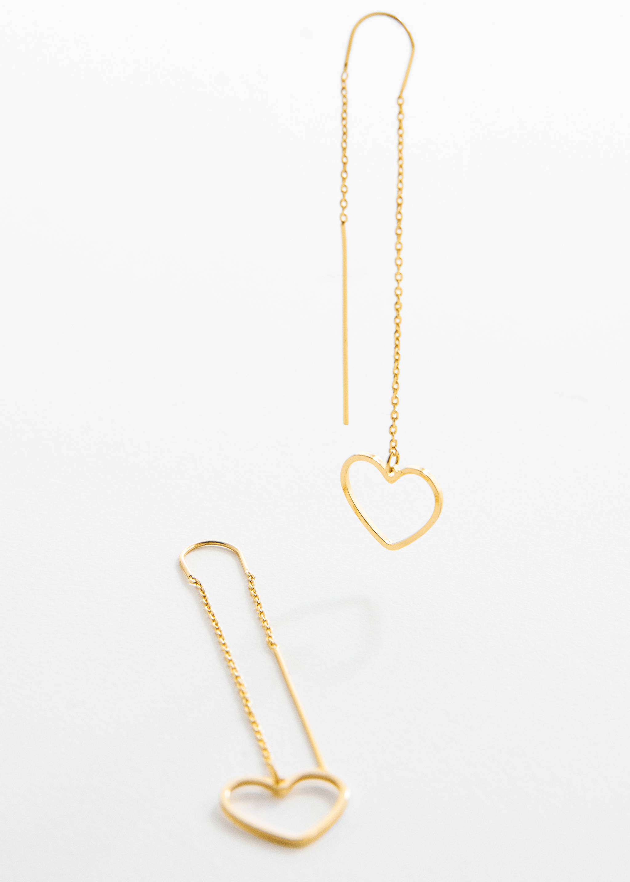 하트 스레드 이어링 - 중간 평면도