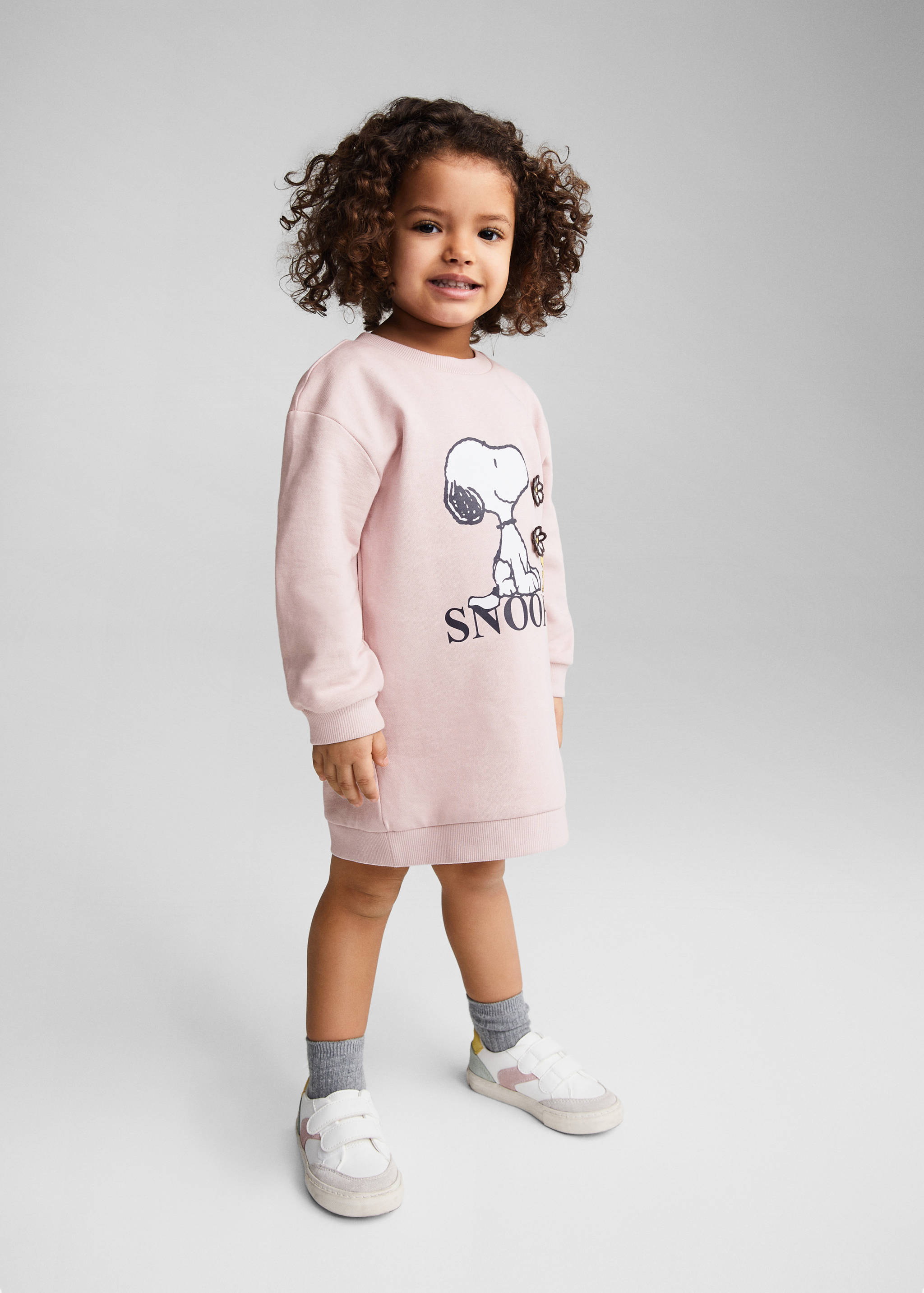 Robe sweat-shirt Snoopy - Plan général