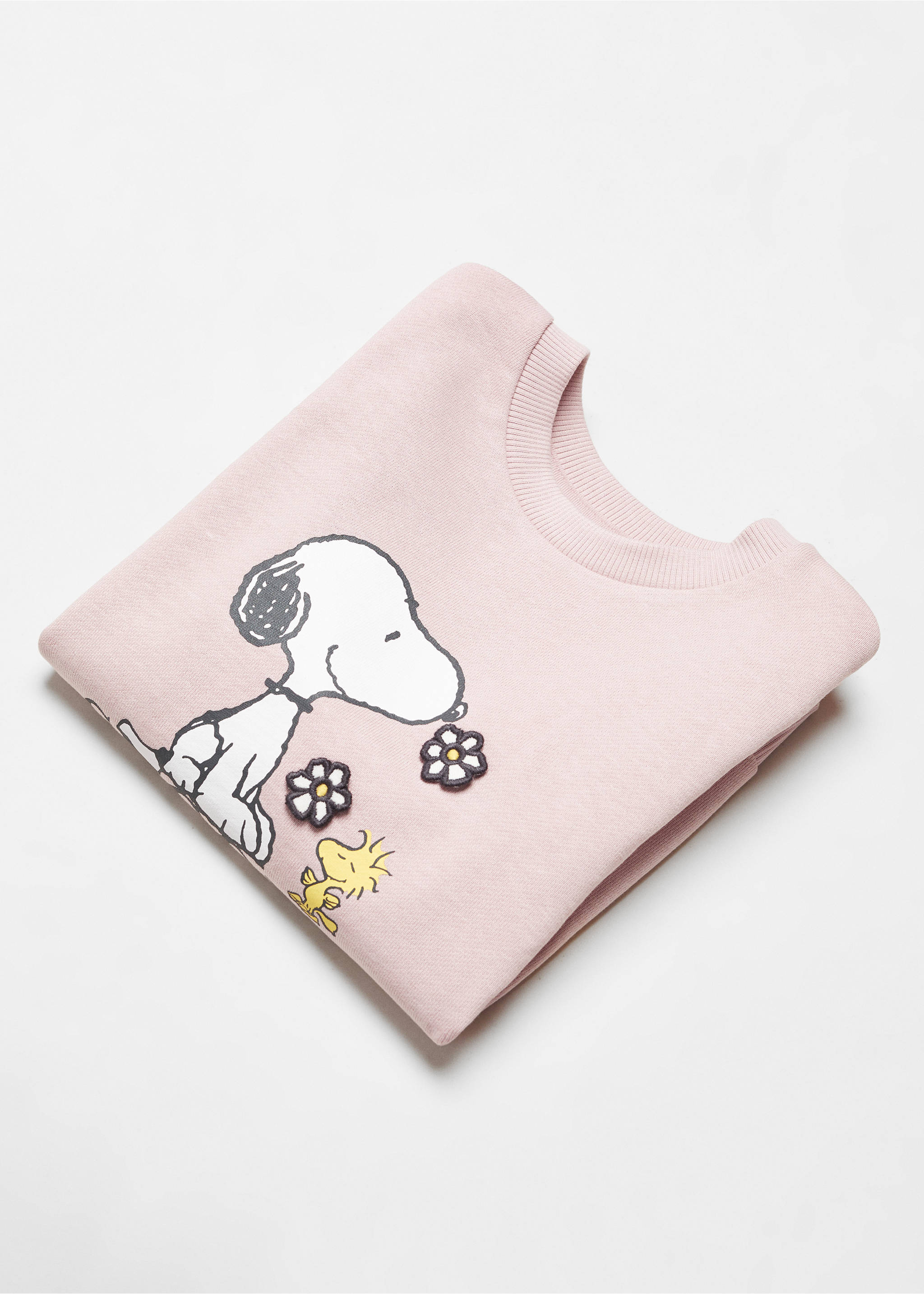 Snoopy sweatshirt dress - Details of the article 0, Light/Pastel Purple. Ref: 67023686-00.