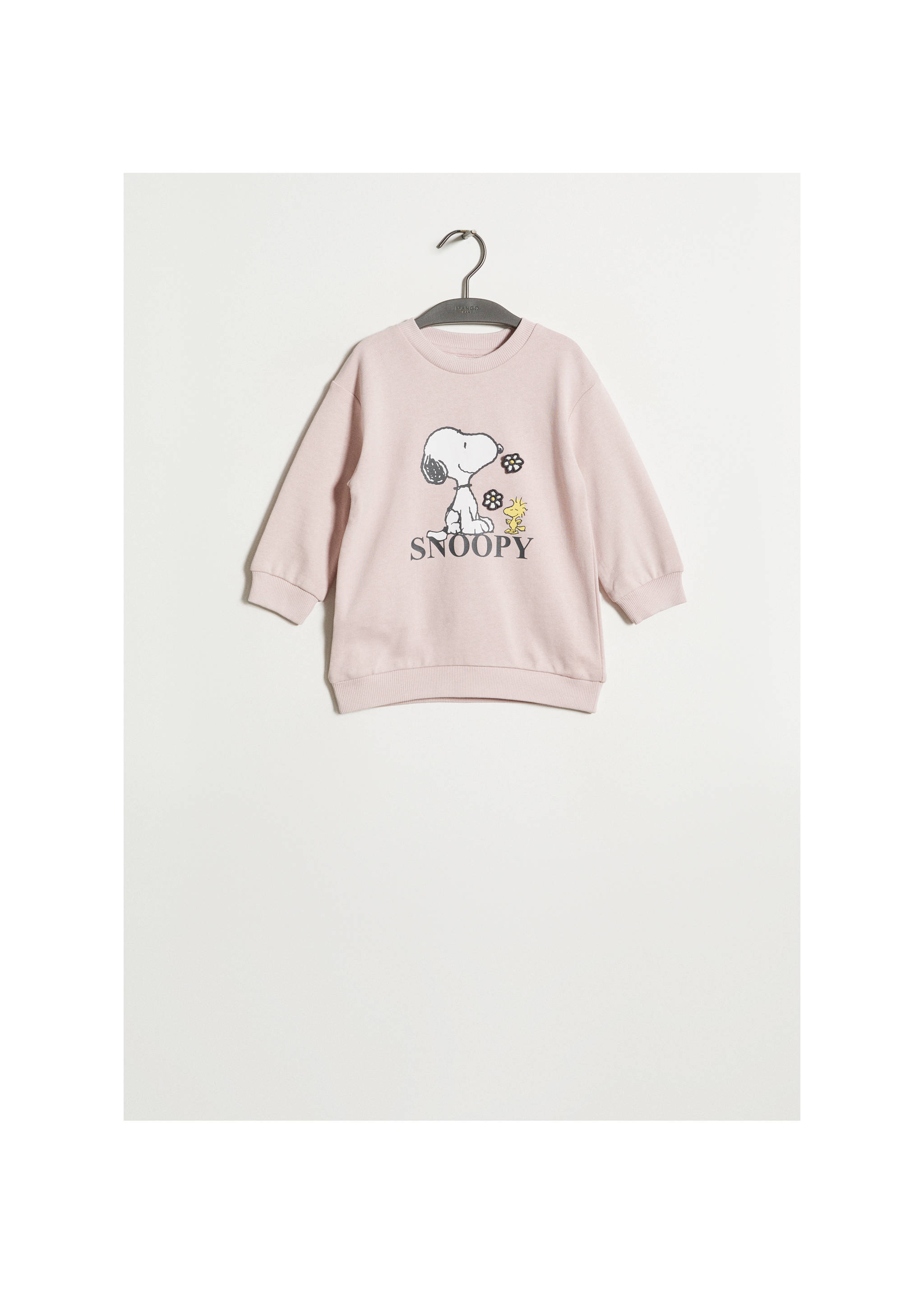 Snoopy sweatshirt dress - Article without model, Light/Pastel Purple. Ref: 67023686-00.