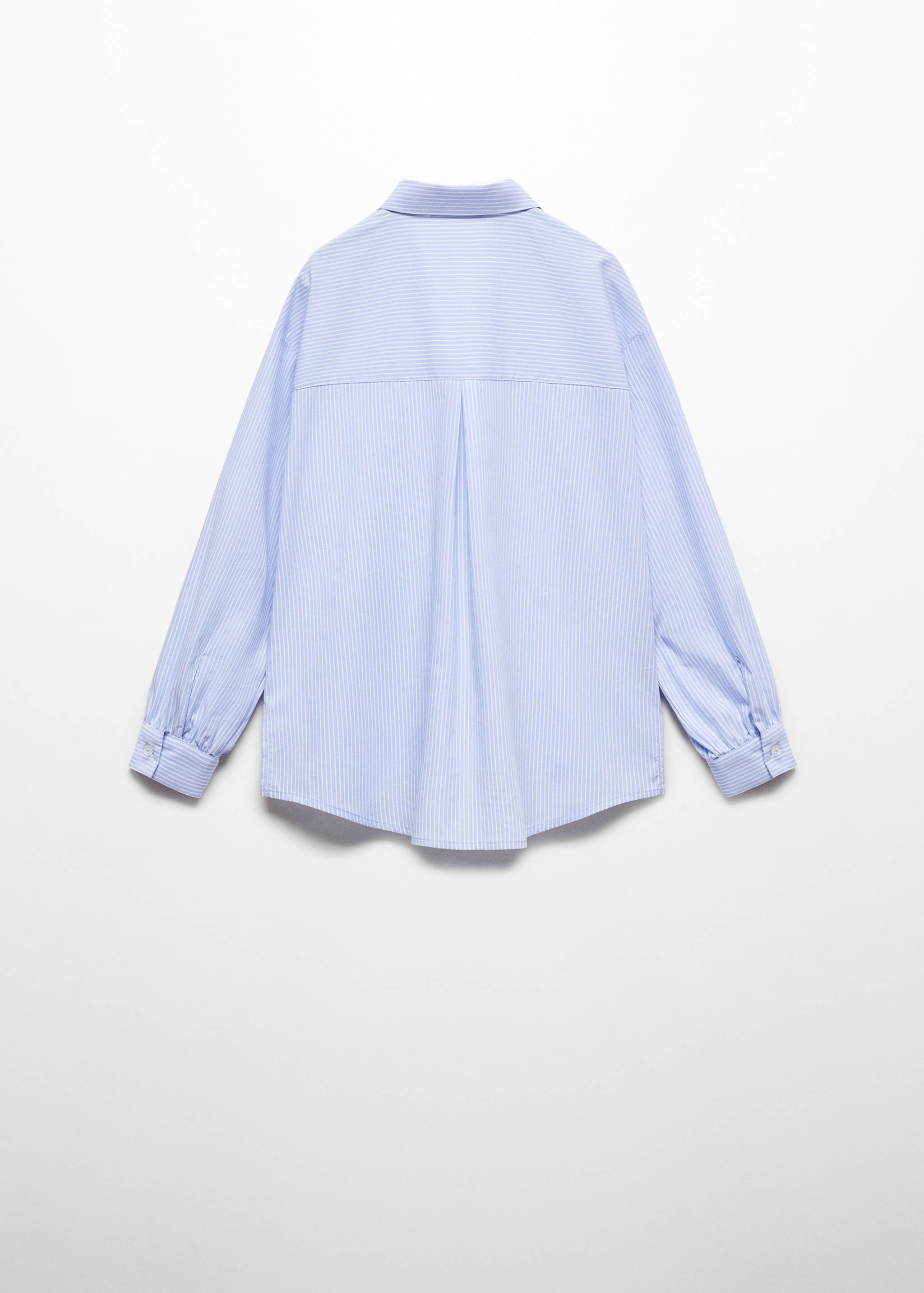 Chemise oversize à rayures - Verso de l’article