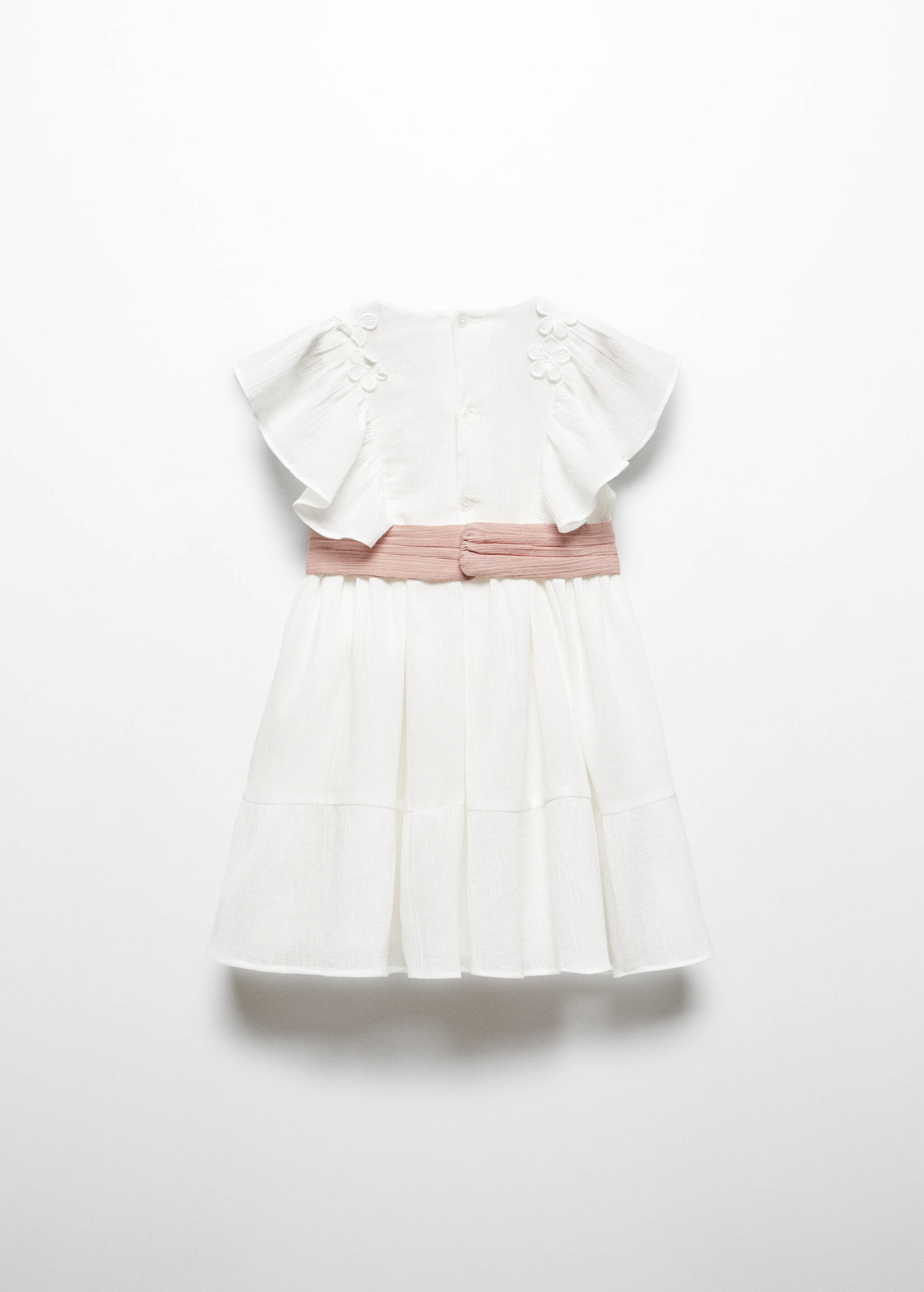 Bambula flower dress - Reverse of the article