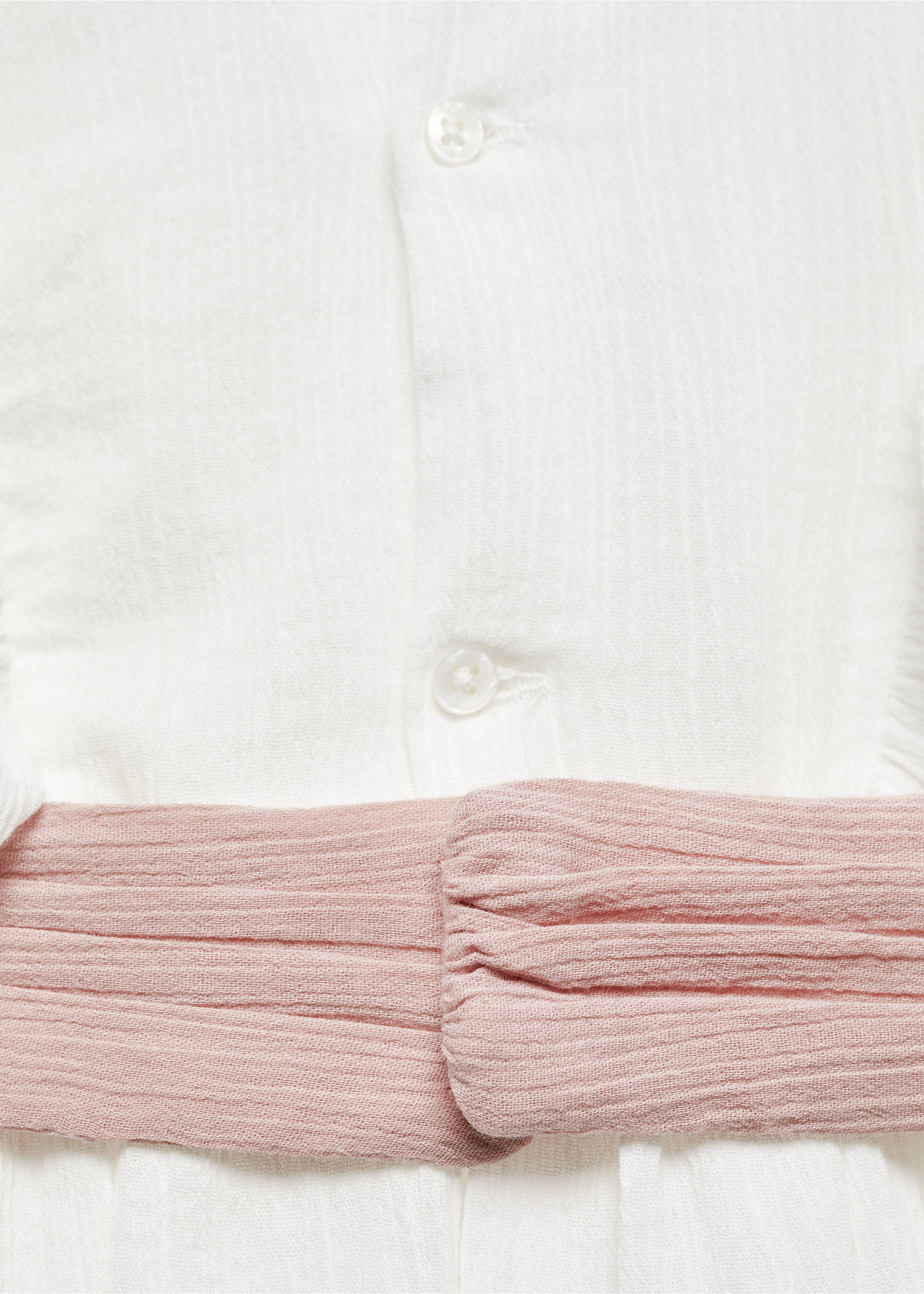 Bambula flower dress - Details of the article 0, Off White. Ref: 67023694-00.