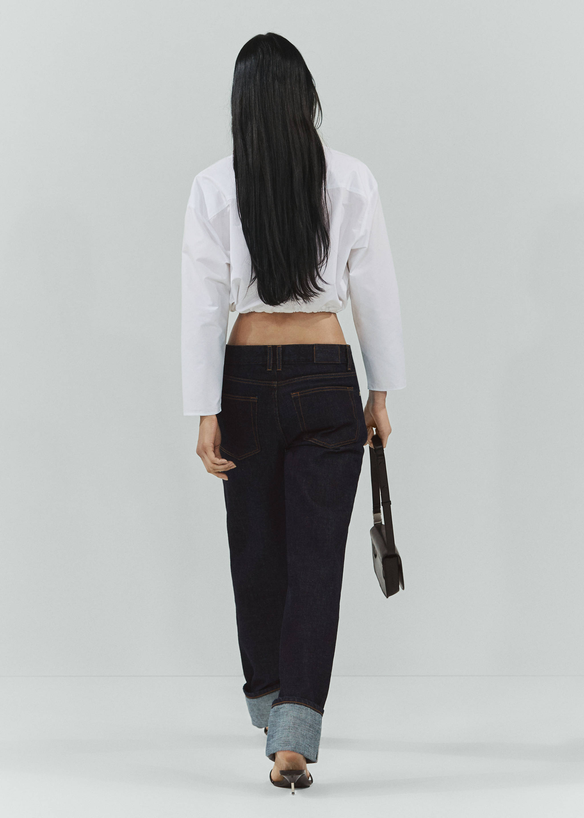 Camisa parachute algodón - Reverso del artículo