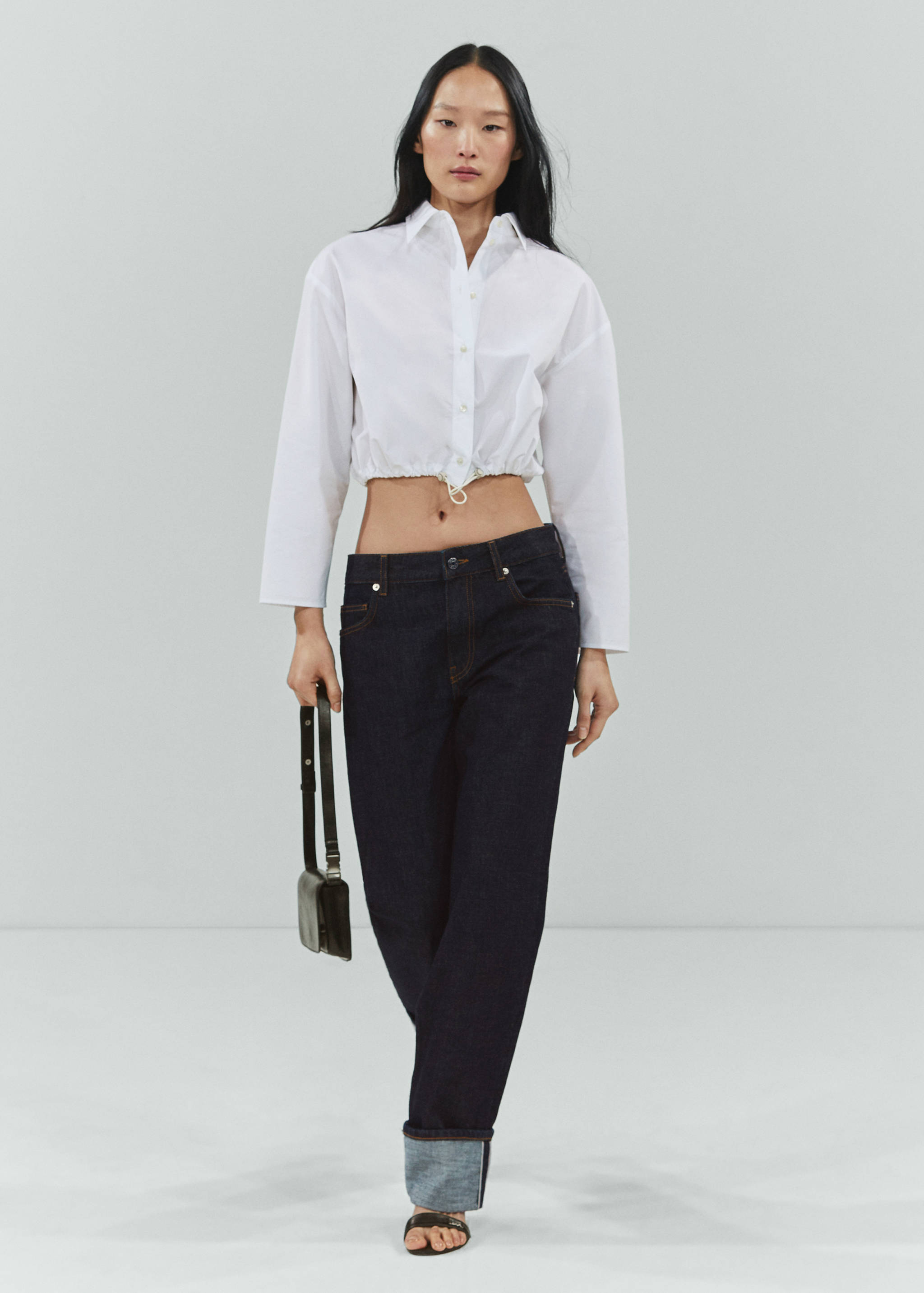 Jeans rectos selvedge - Plano general