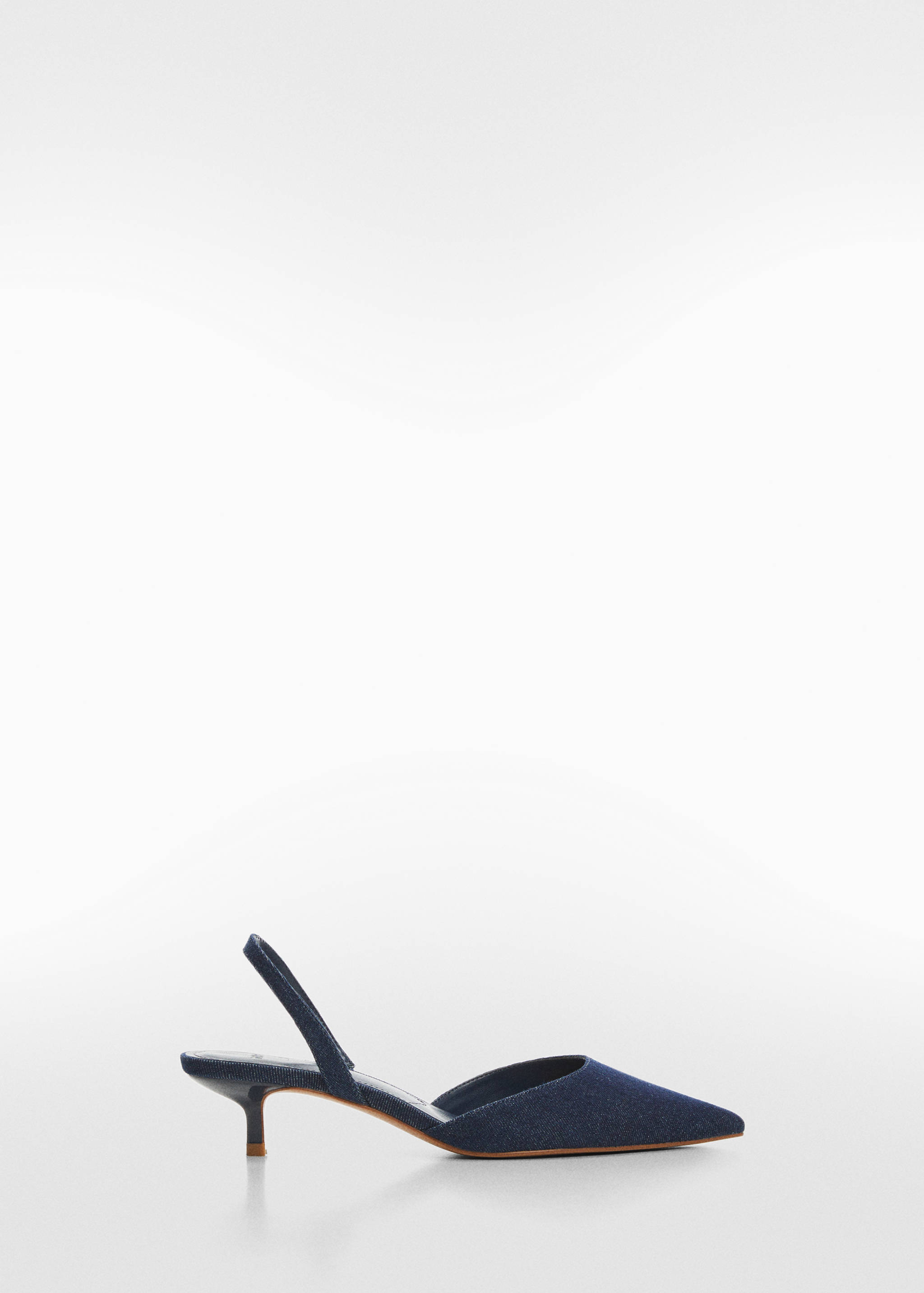 Denim sling back shoes - Article without model