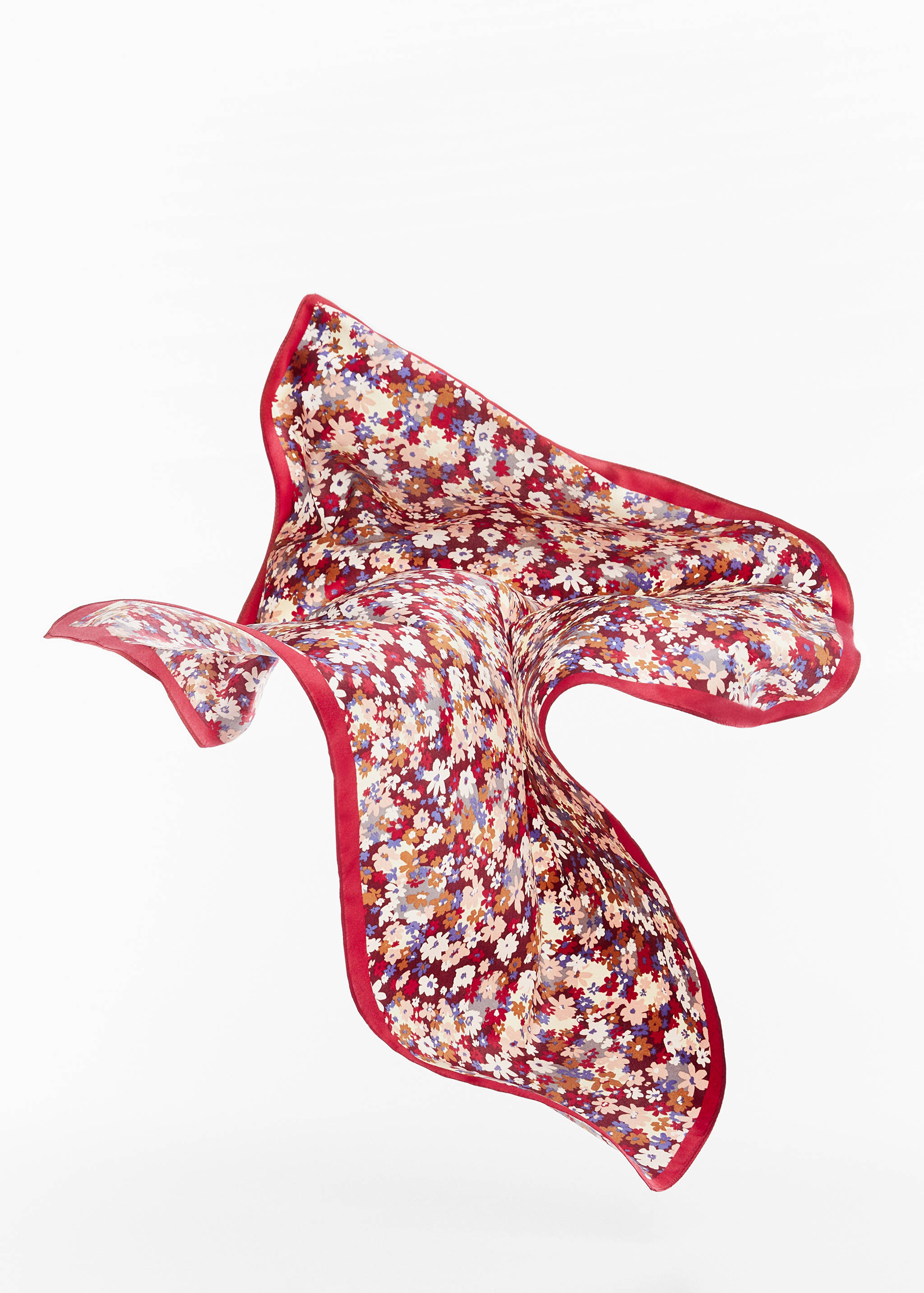 Flowers printed scarf - Details of the article 5