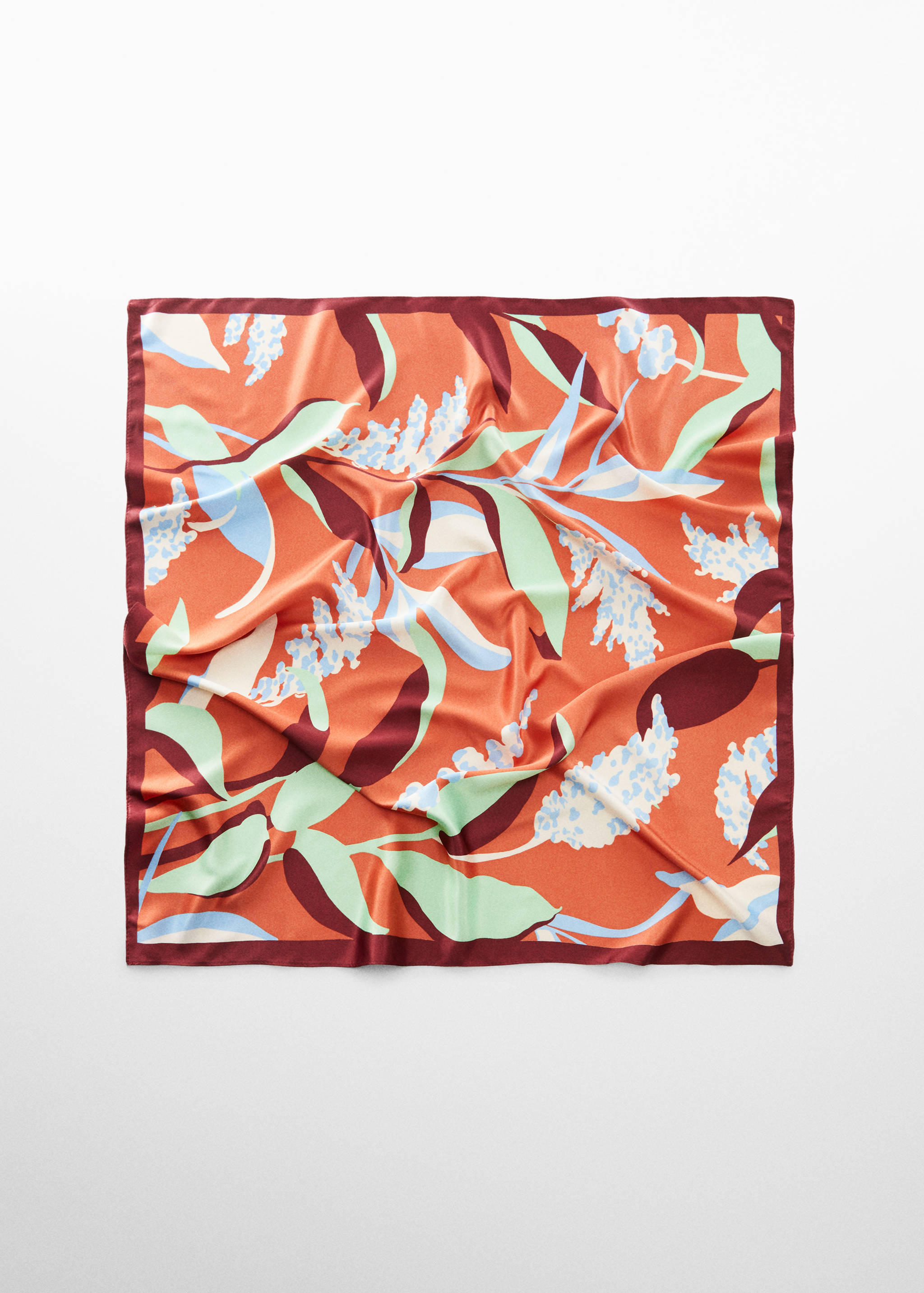 Floral print scarf - Article without model