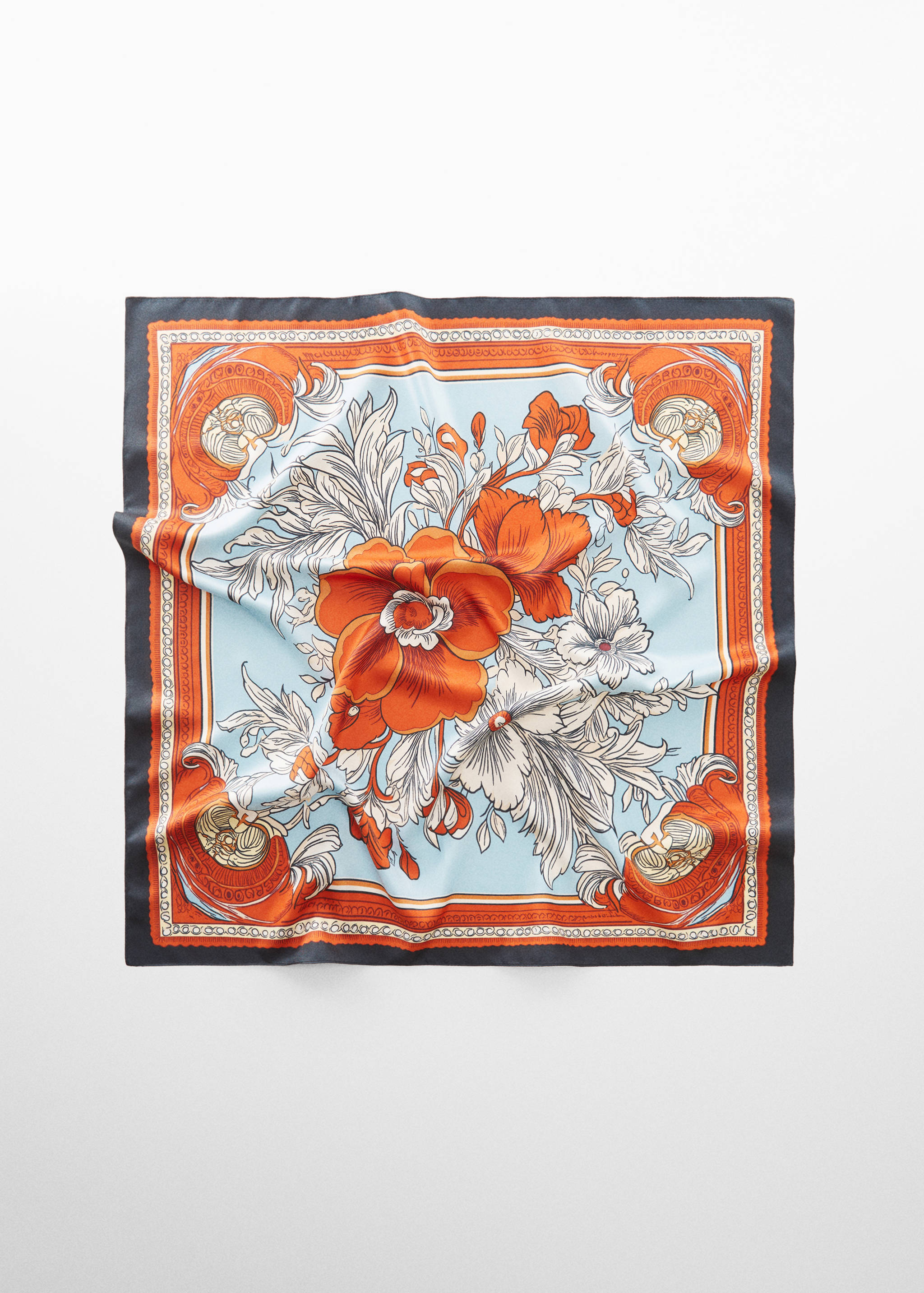 Floral print scarf - Article without model