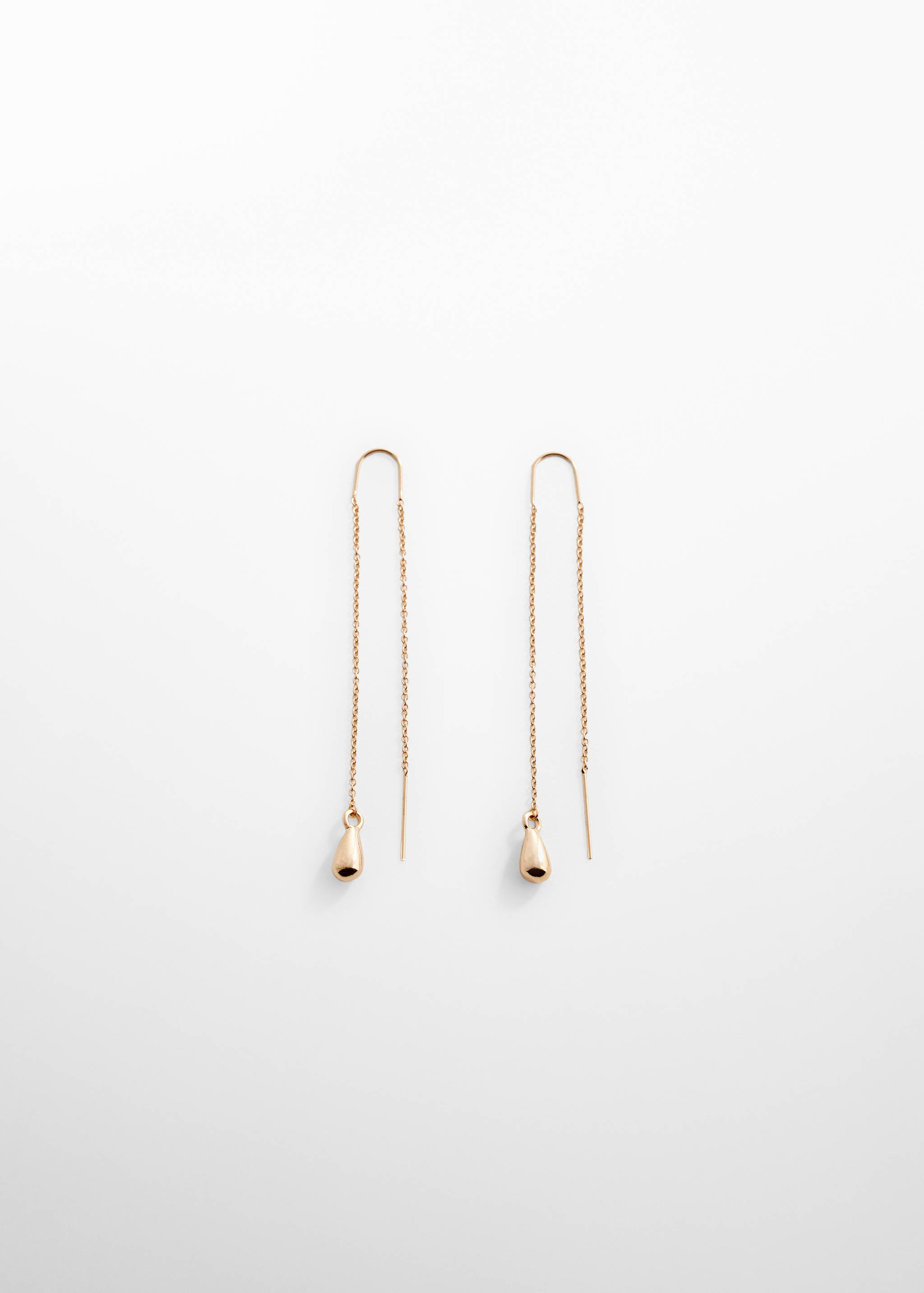 Beaded thread earrings - Article without model