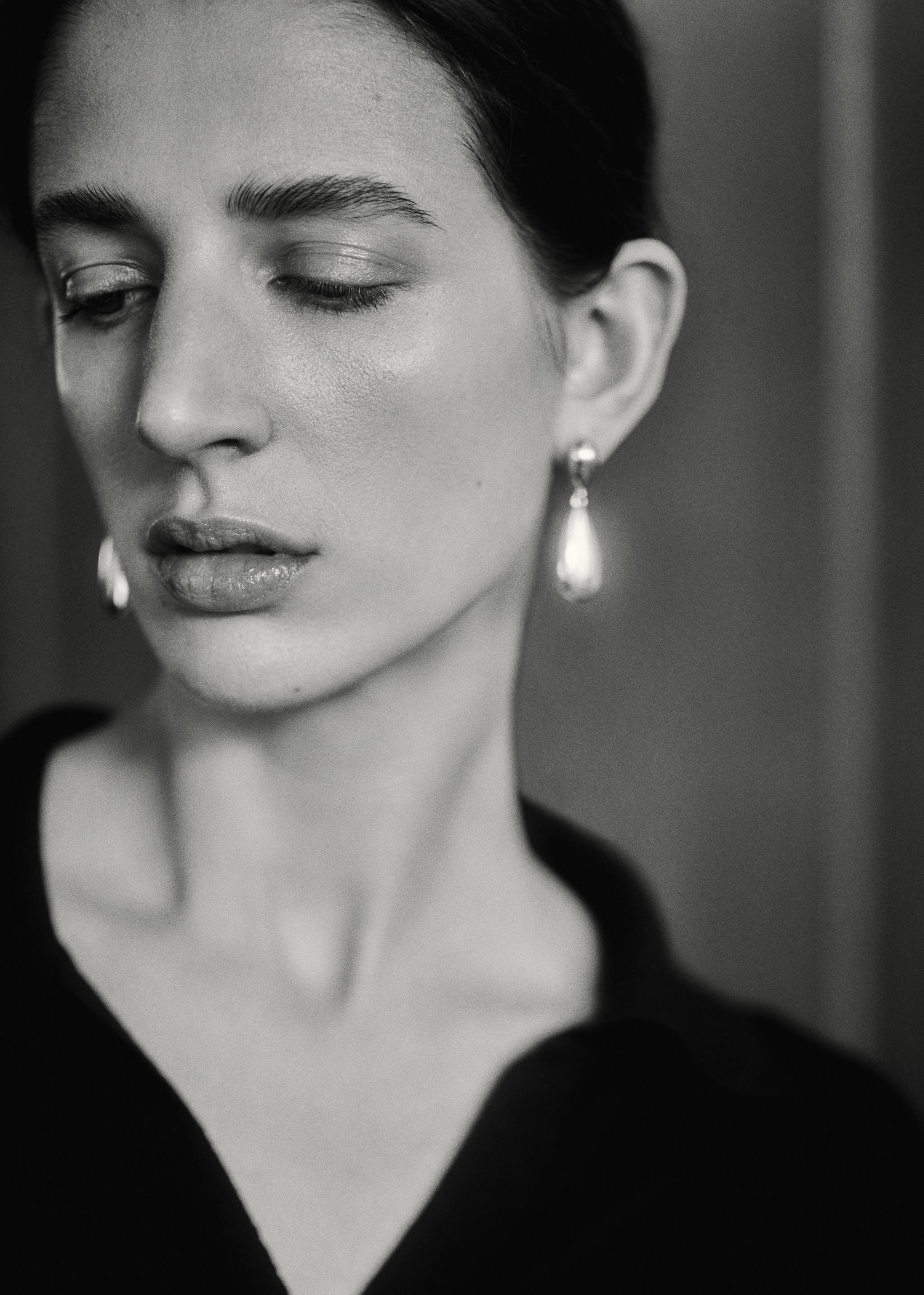 Pendientes colgantes metálicos - Plano general