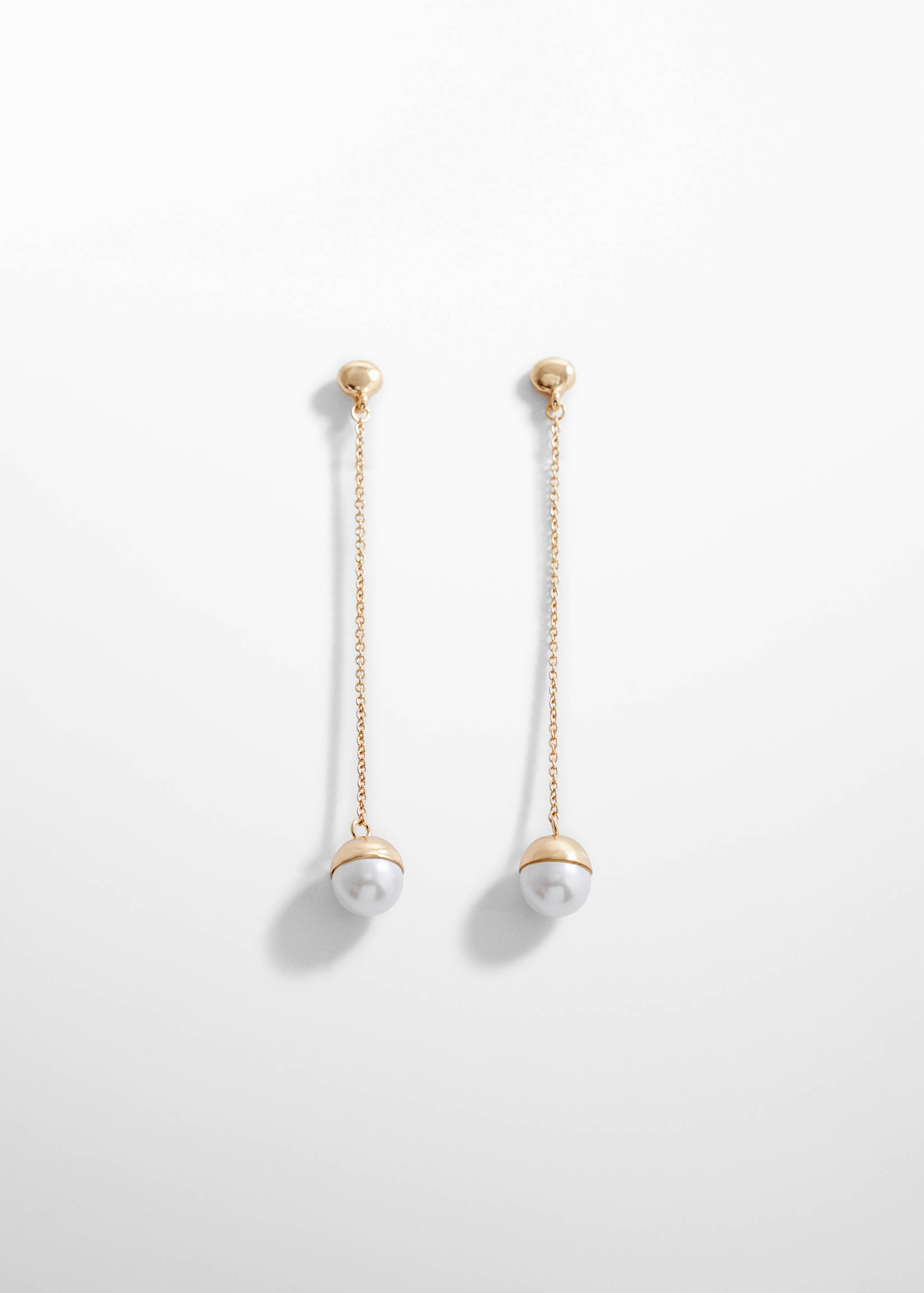 Pearl pendant earrings - Article without model