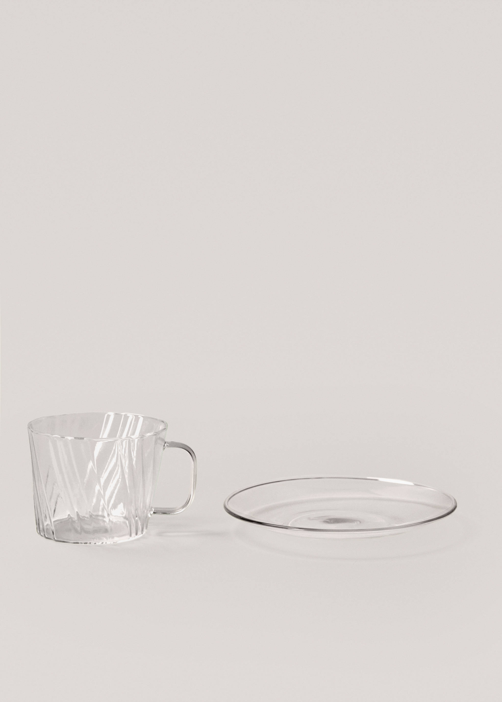 Embossed borosilicate mug 300ml - Details of the article 1