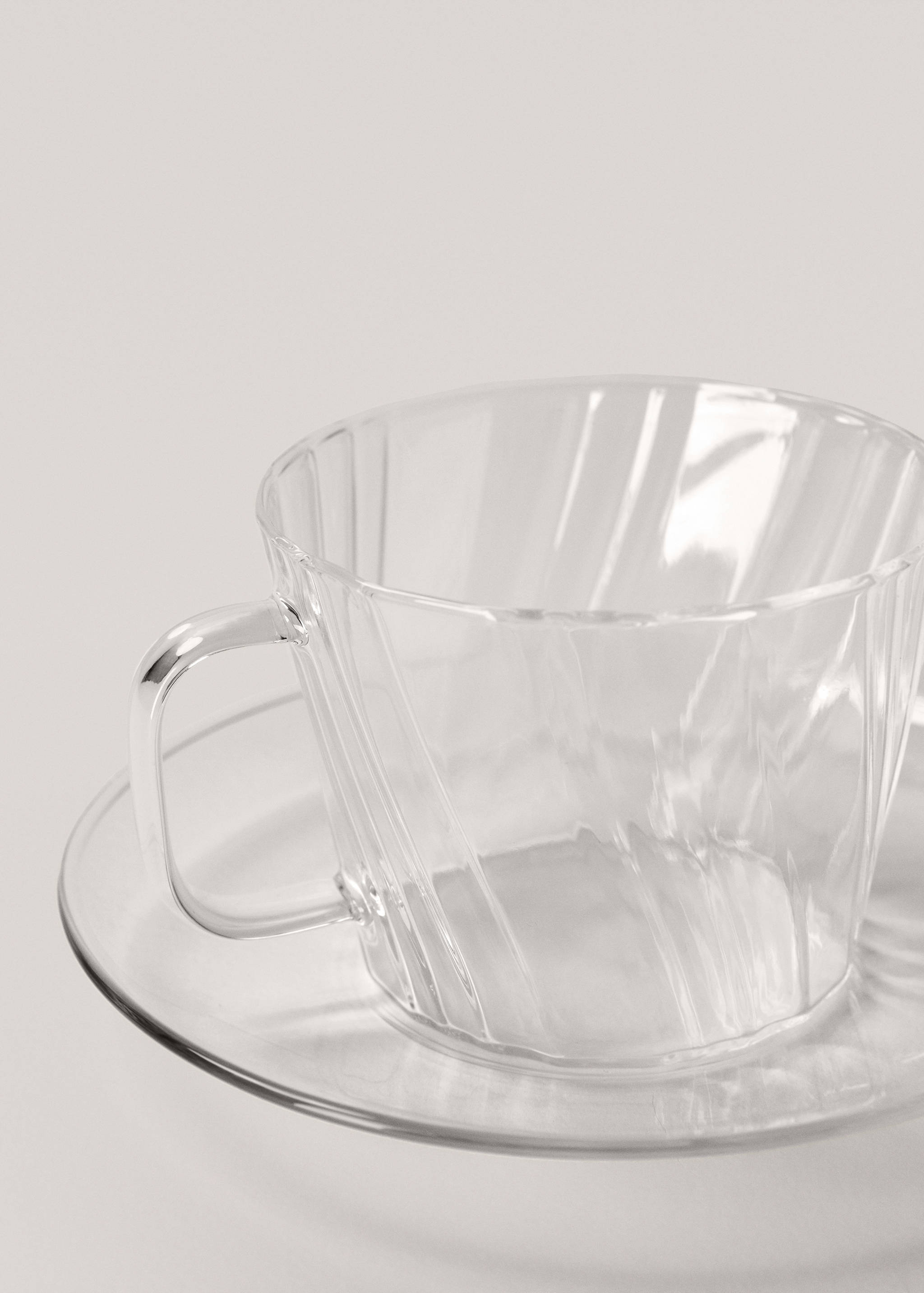 Embossed borosilicate mug 300ml - Details of the article 2
