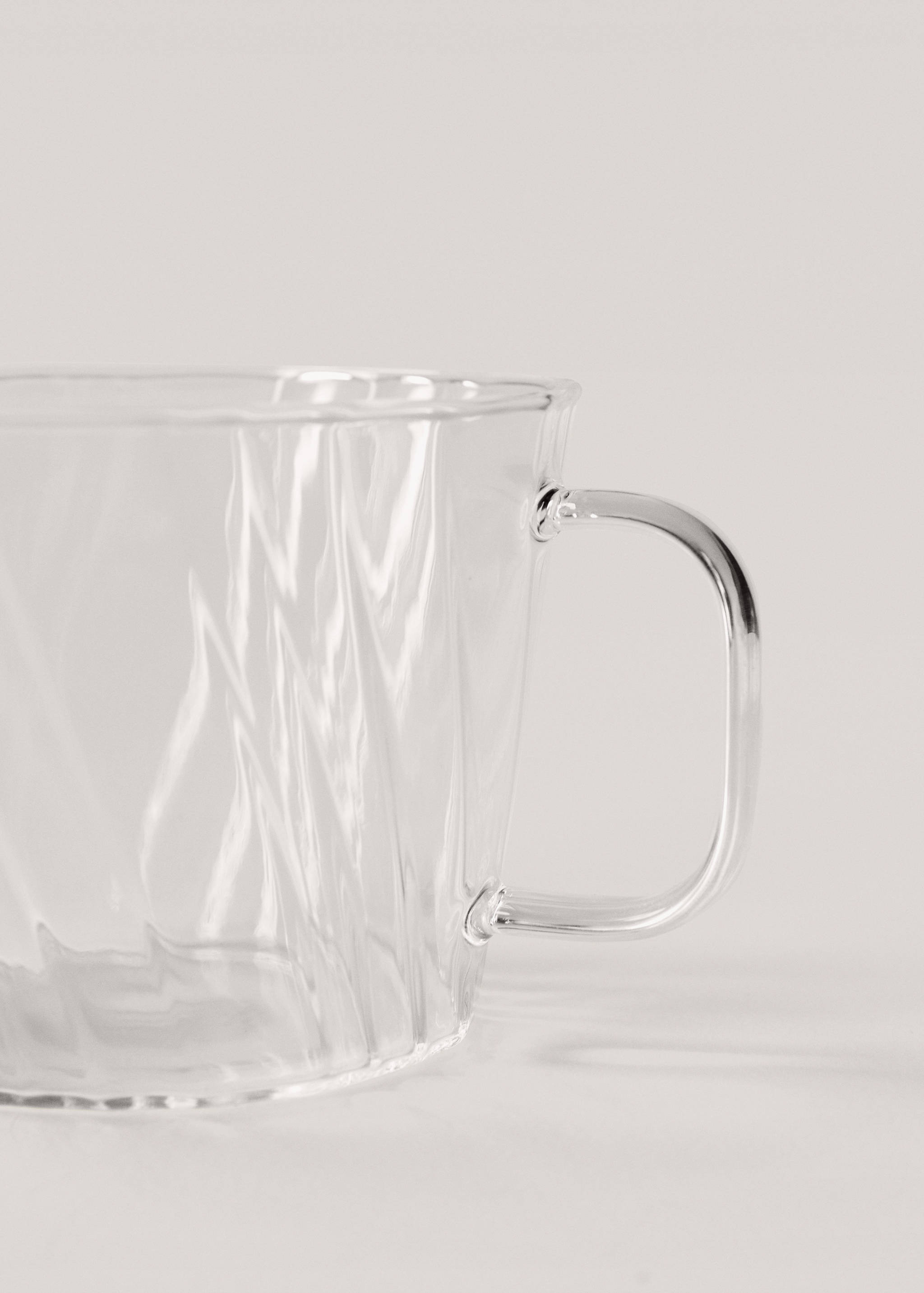 Embossed borosilicate mug 300ml - Details of the article 3