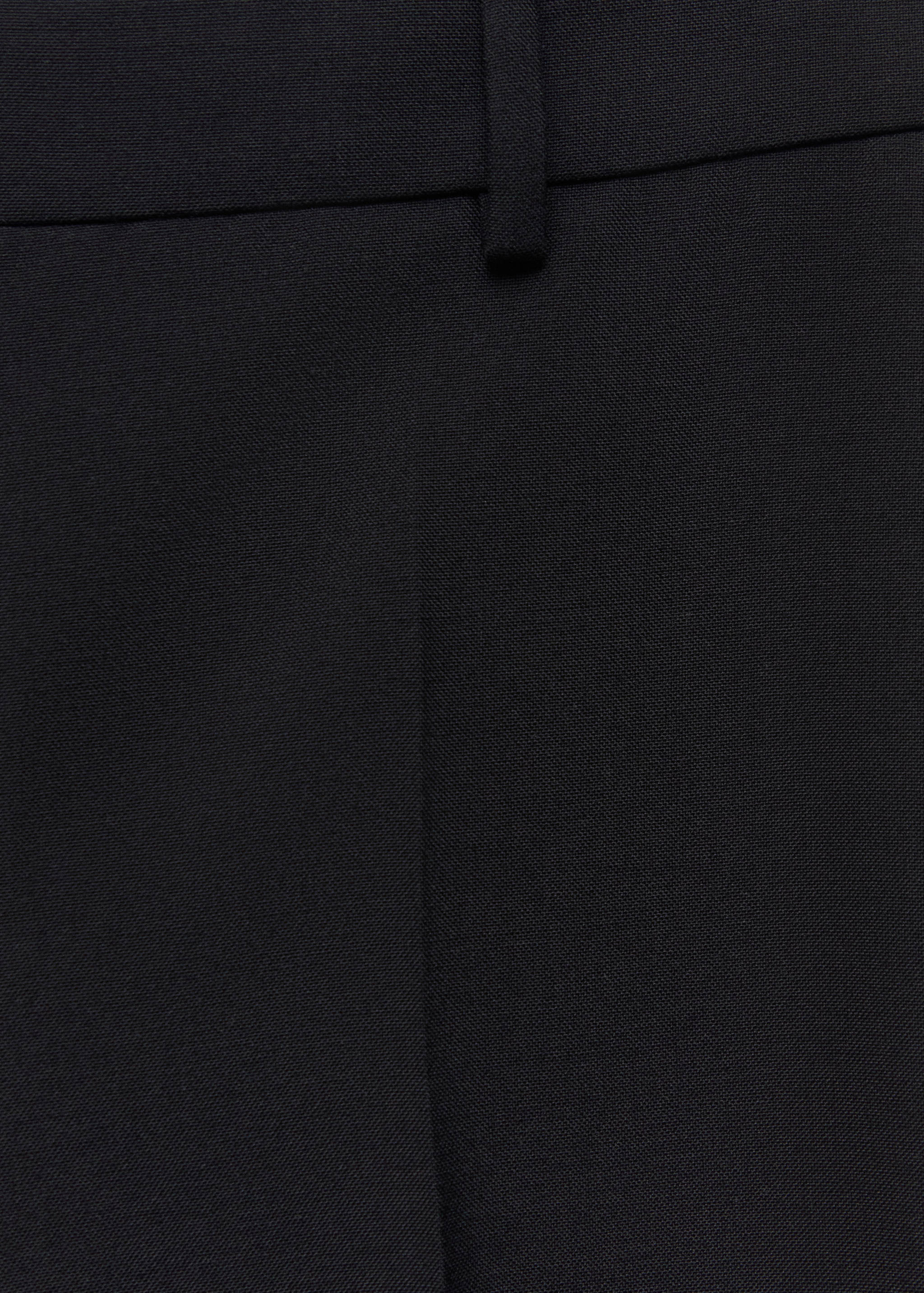 Шерстяные костюмные брюки - Деталь изделия 8