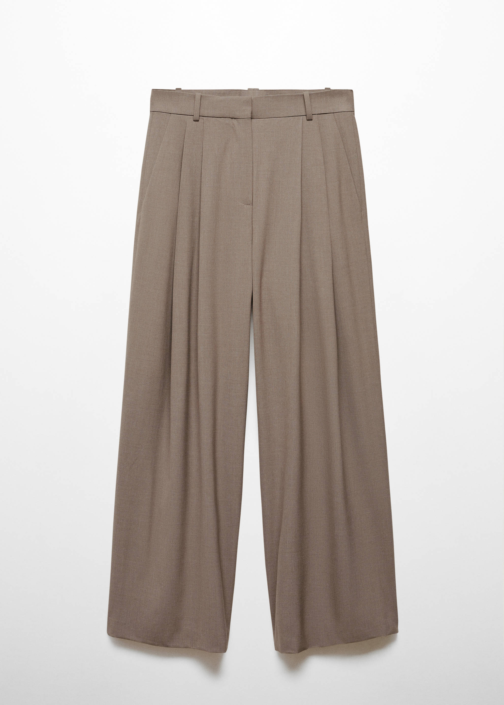 Wide leg pleated trousers - Article without model