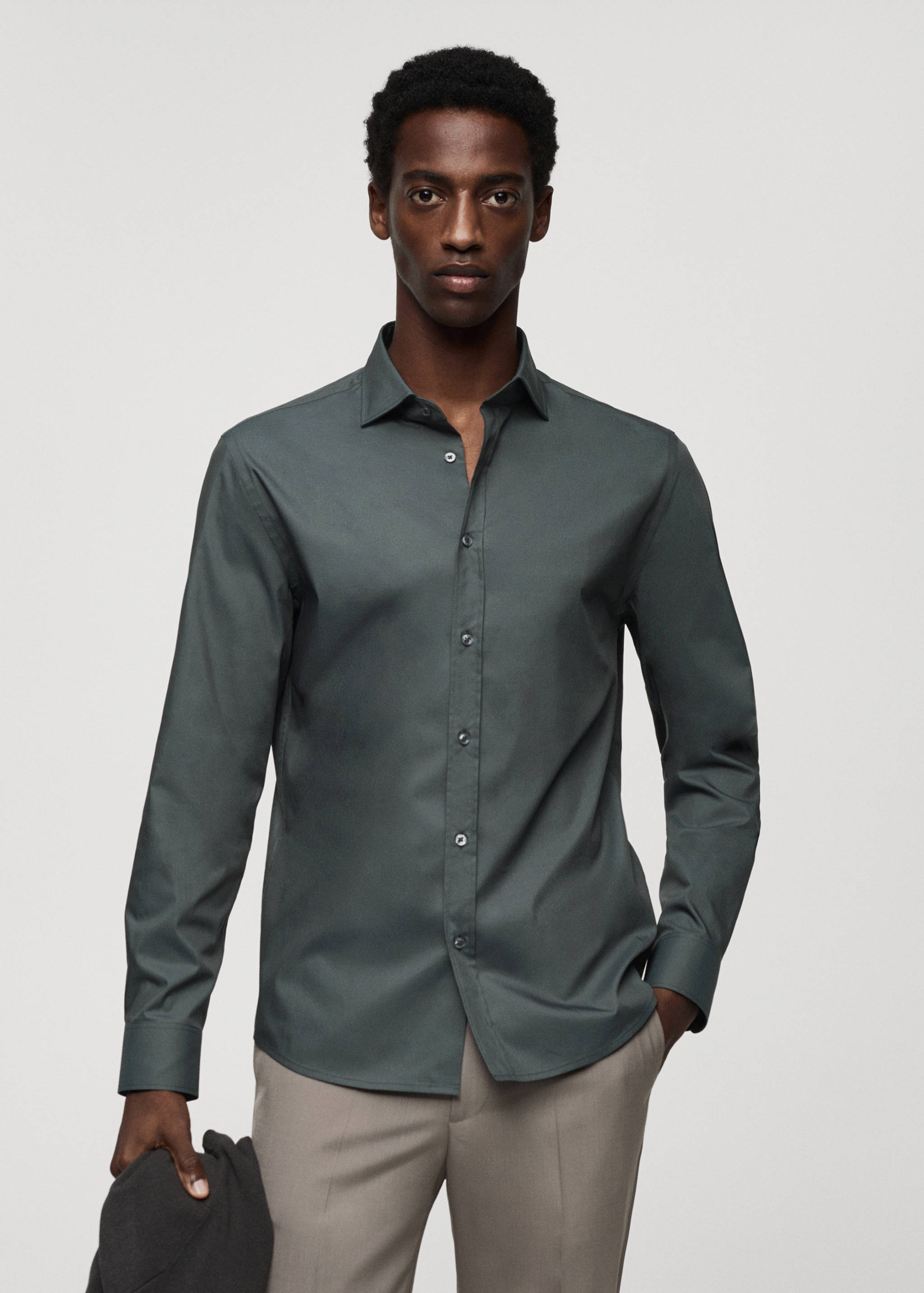 Camisa algodón Coolmax® - Plano medio