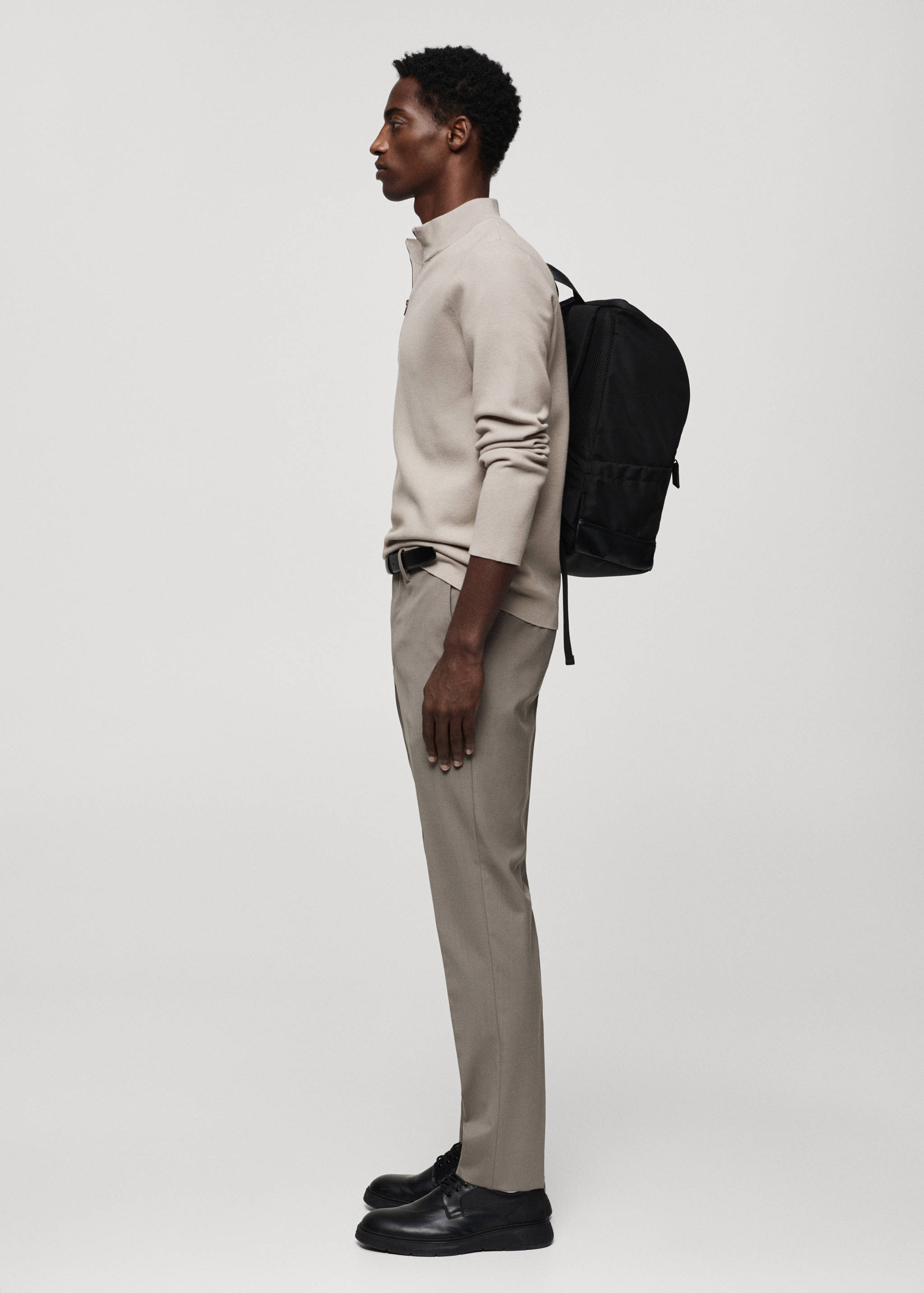 Jersey cuello perkins cremallera - Detalle del artículo 2