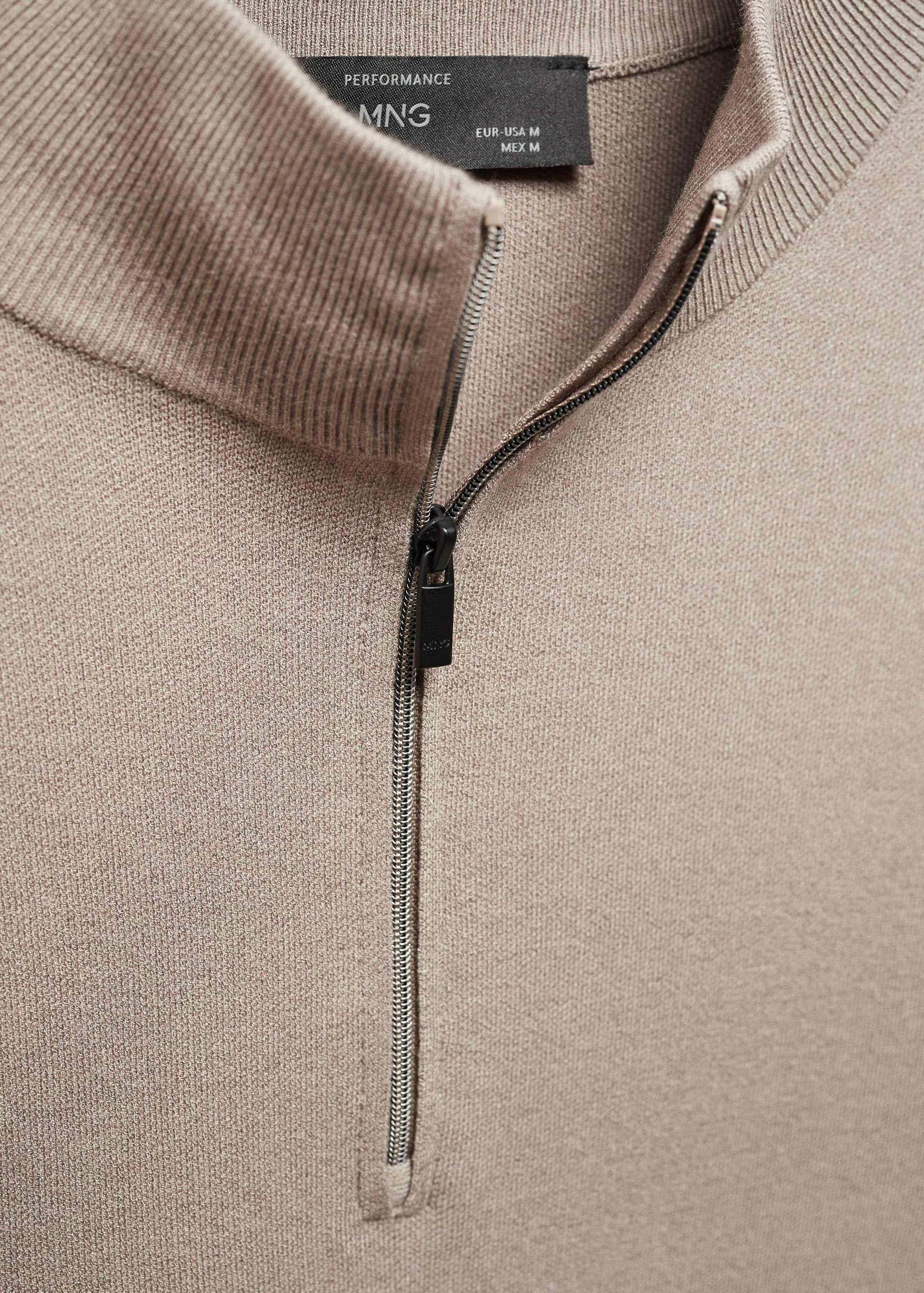 Jersey cuello perkins cremallera - Detalle del artículo 8