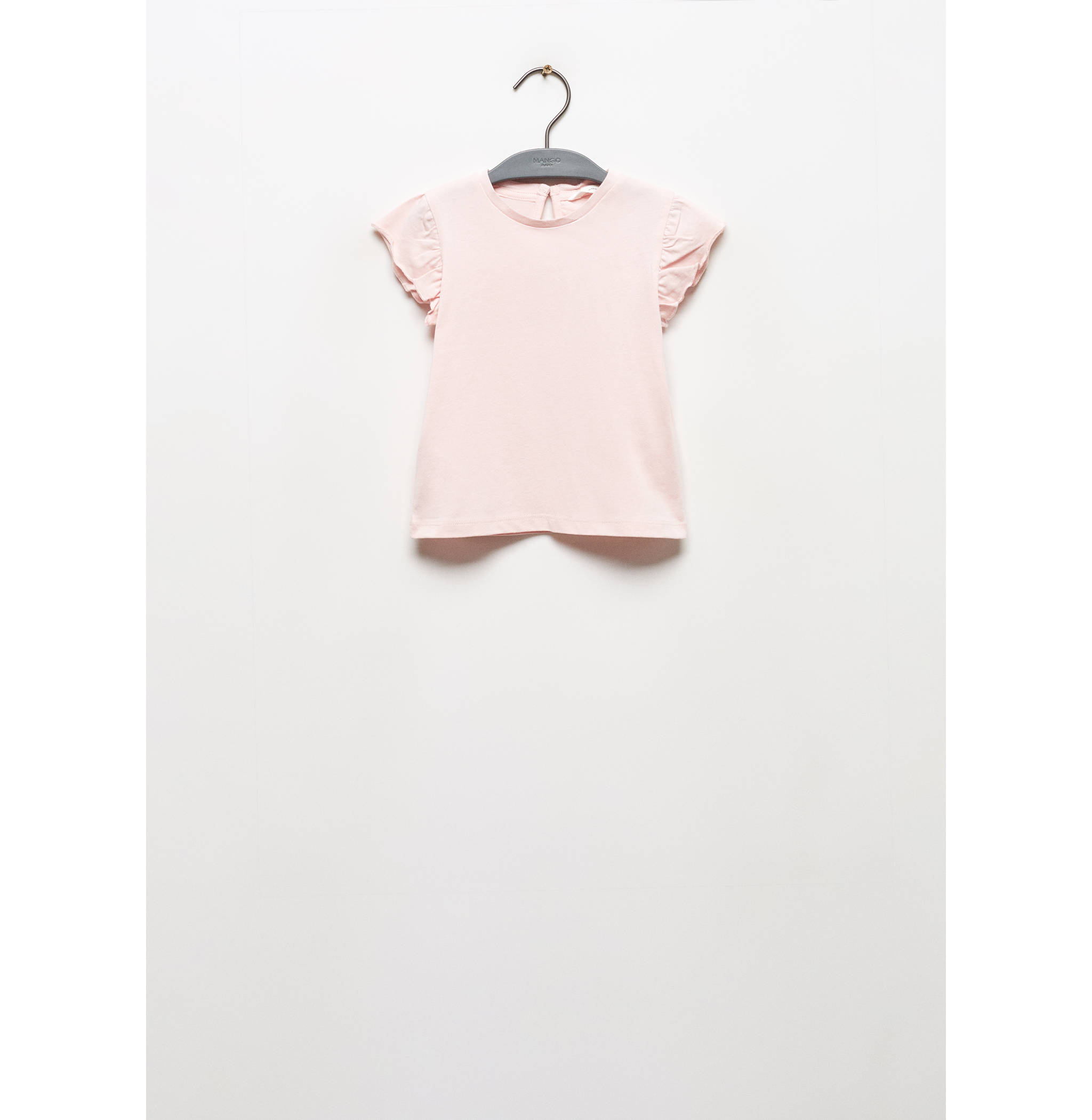Frills cotton t-shirt - Article without model