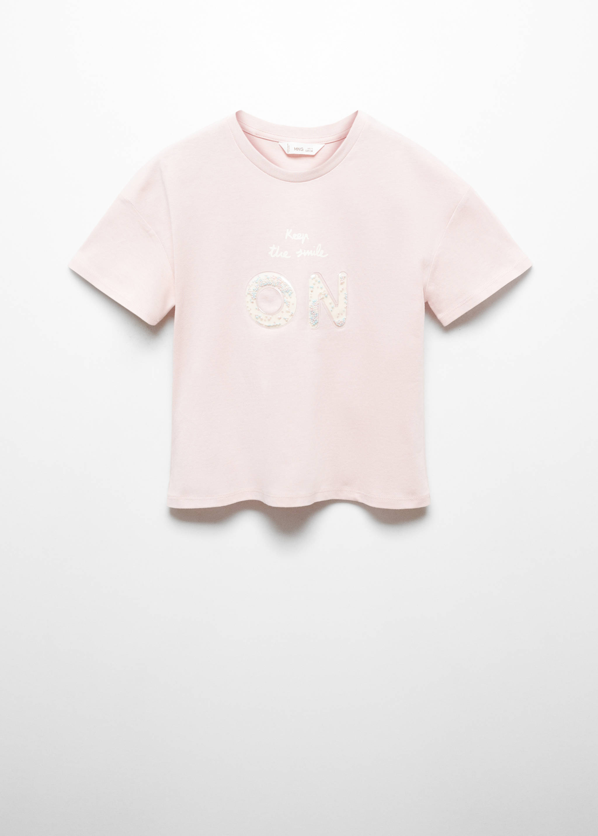 T-shirt message imprimé - Article sans modèle