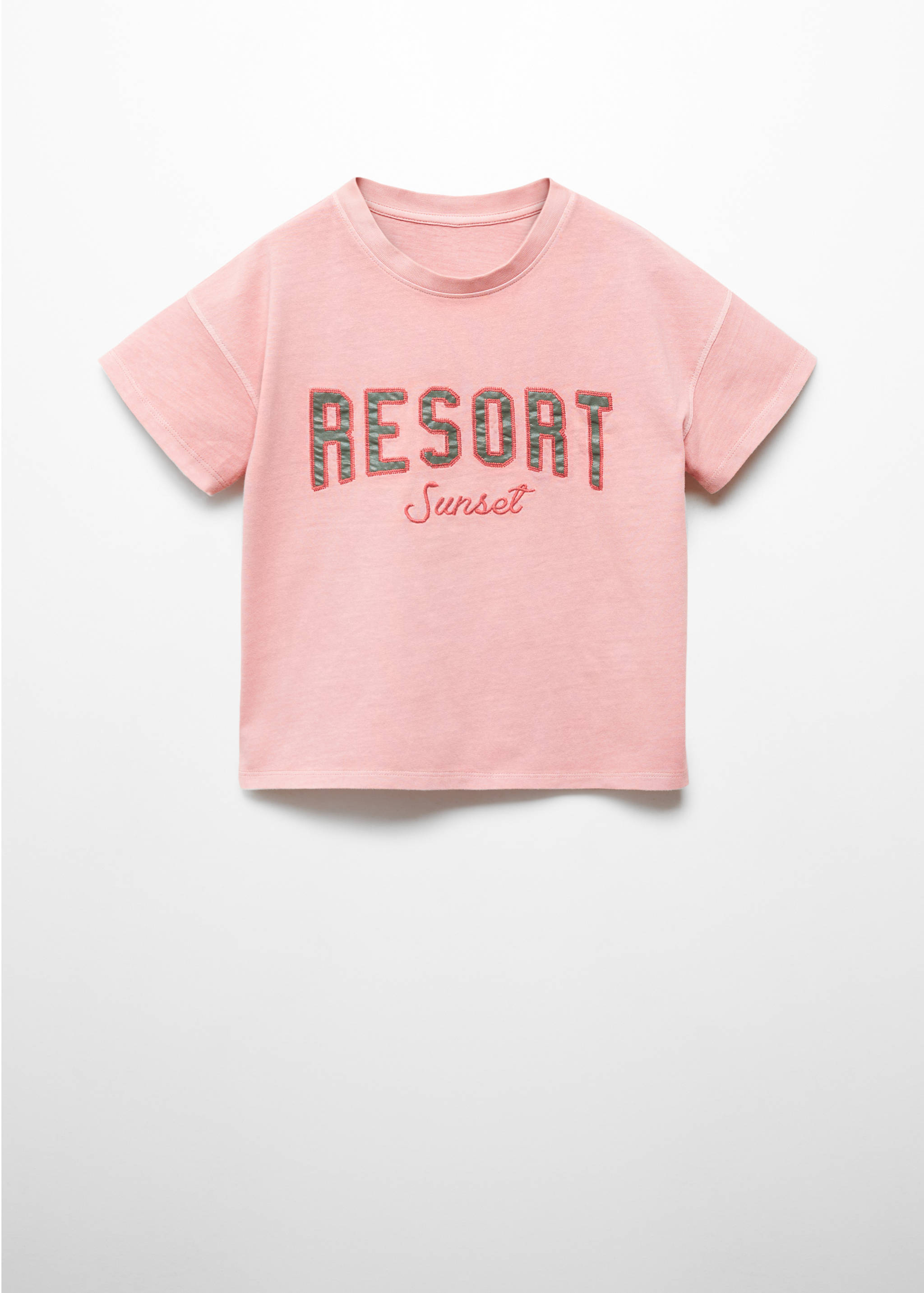 T-shirt message relief - Article sans modèle