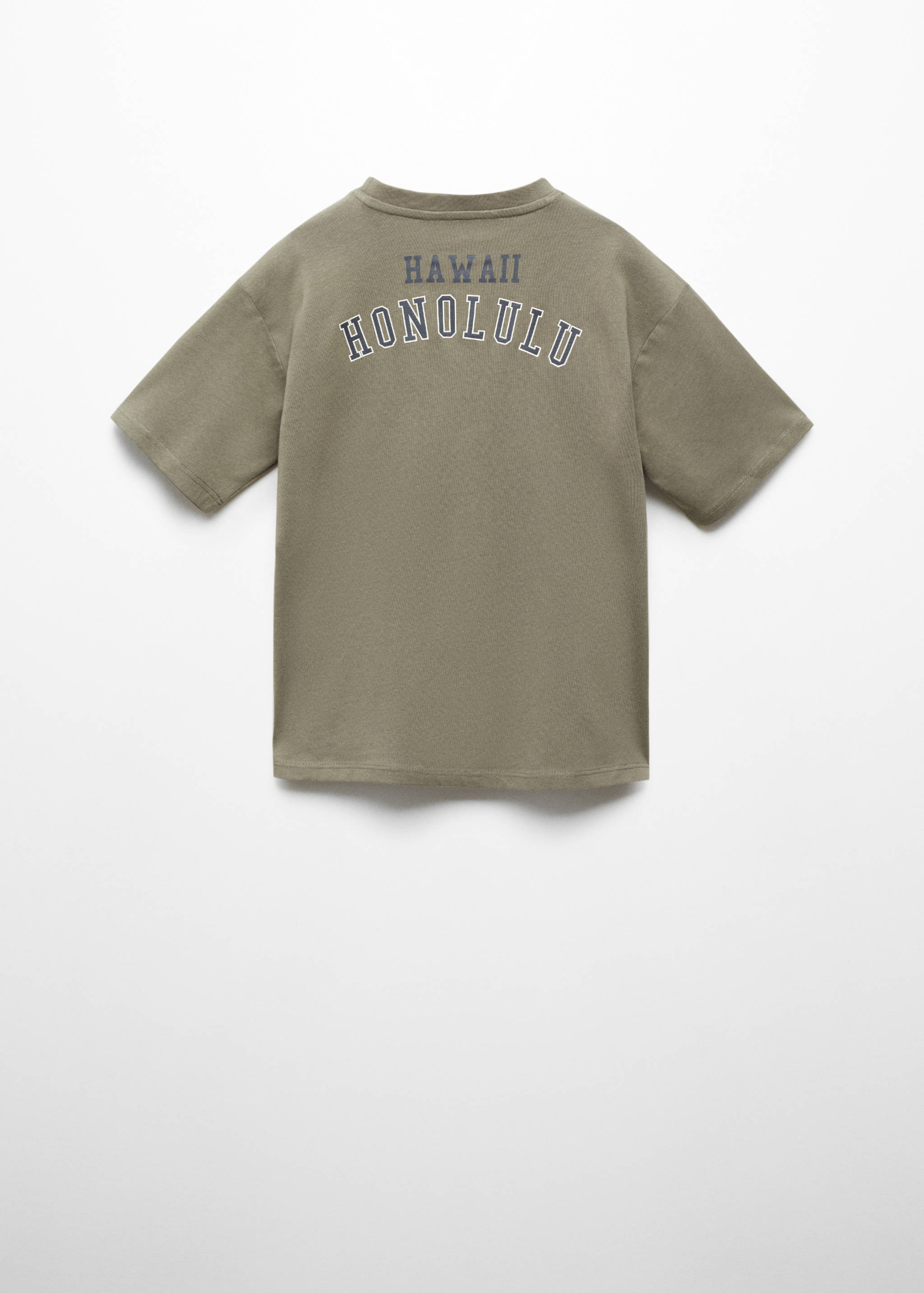 Camiseta estampada algodón - Reverso del artículo
