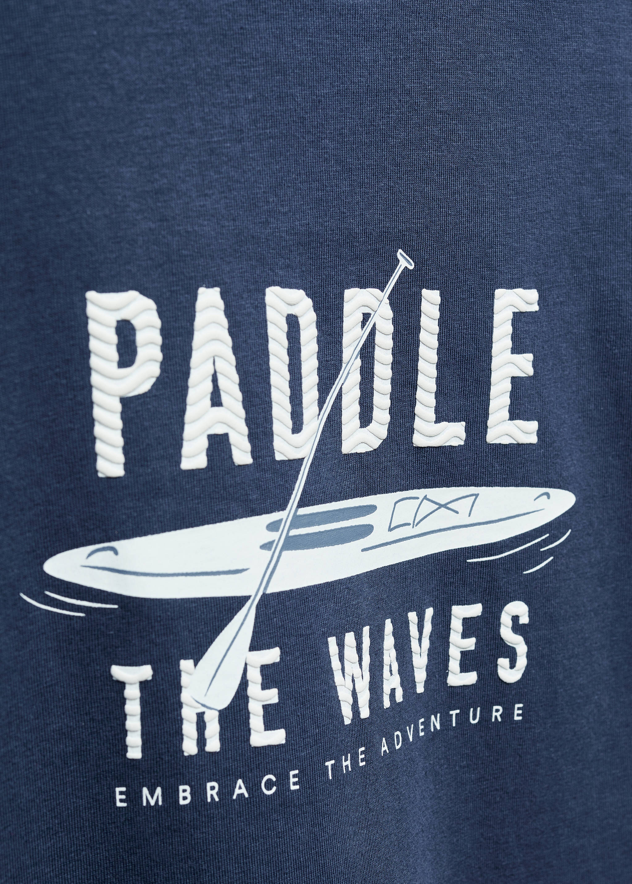 Camiseta mensaje estampado - Detalle del artículo 8