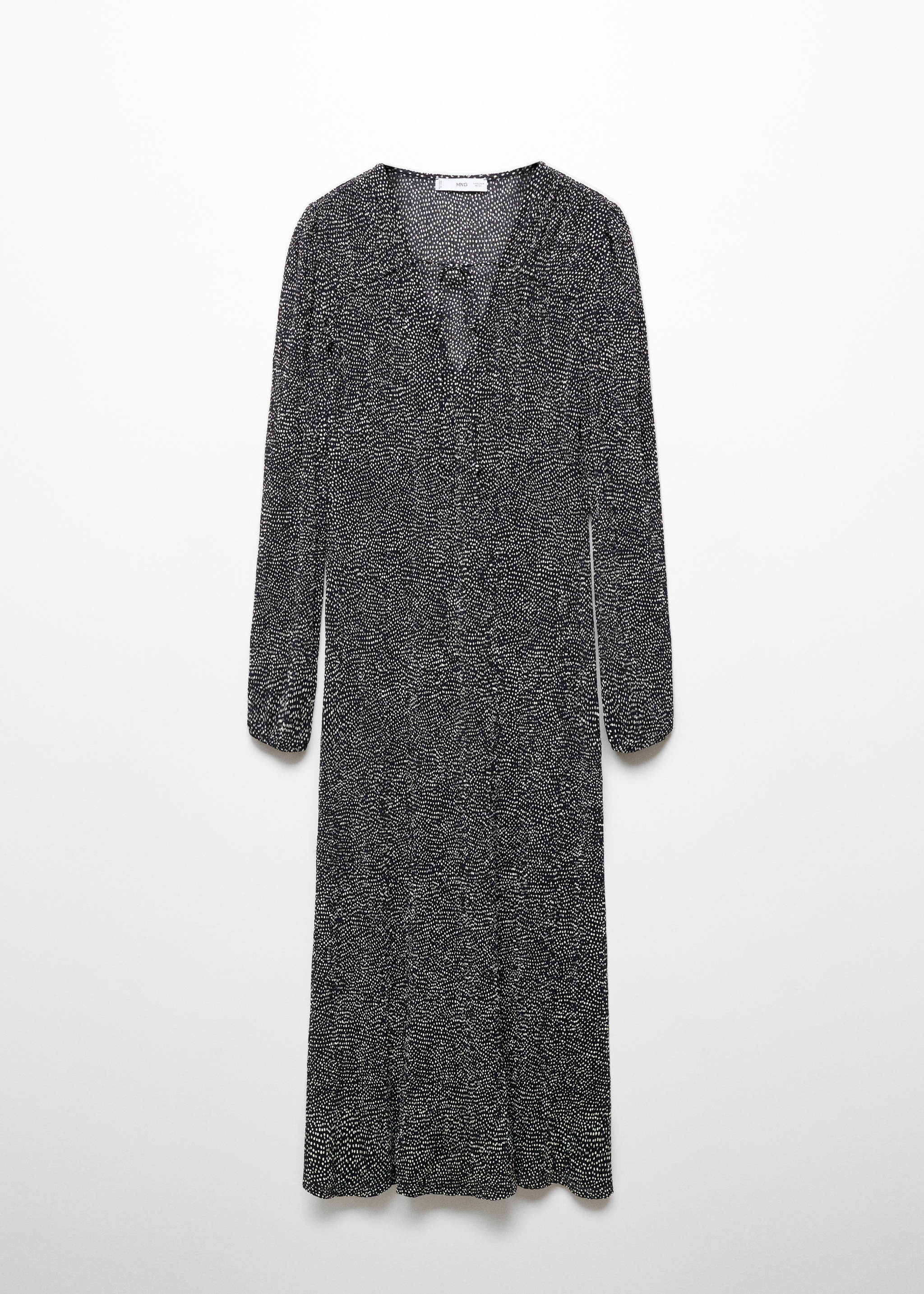 Printed bow dress - Article without model