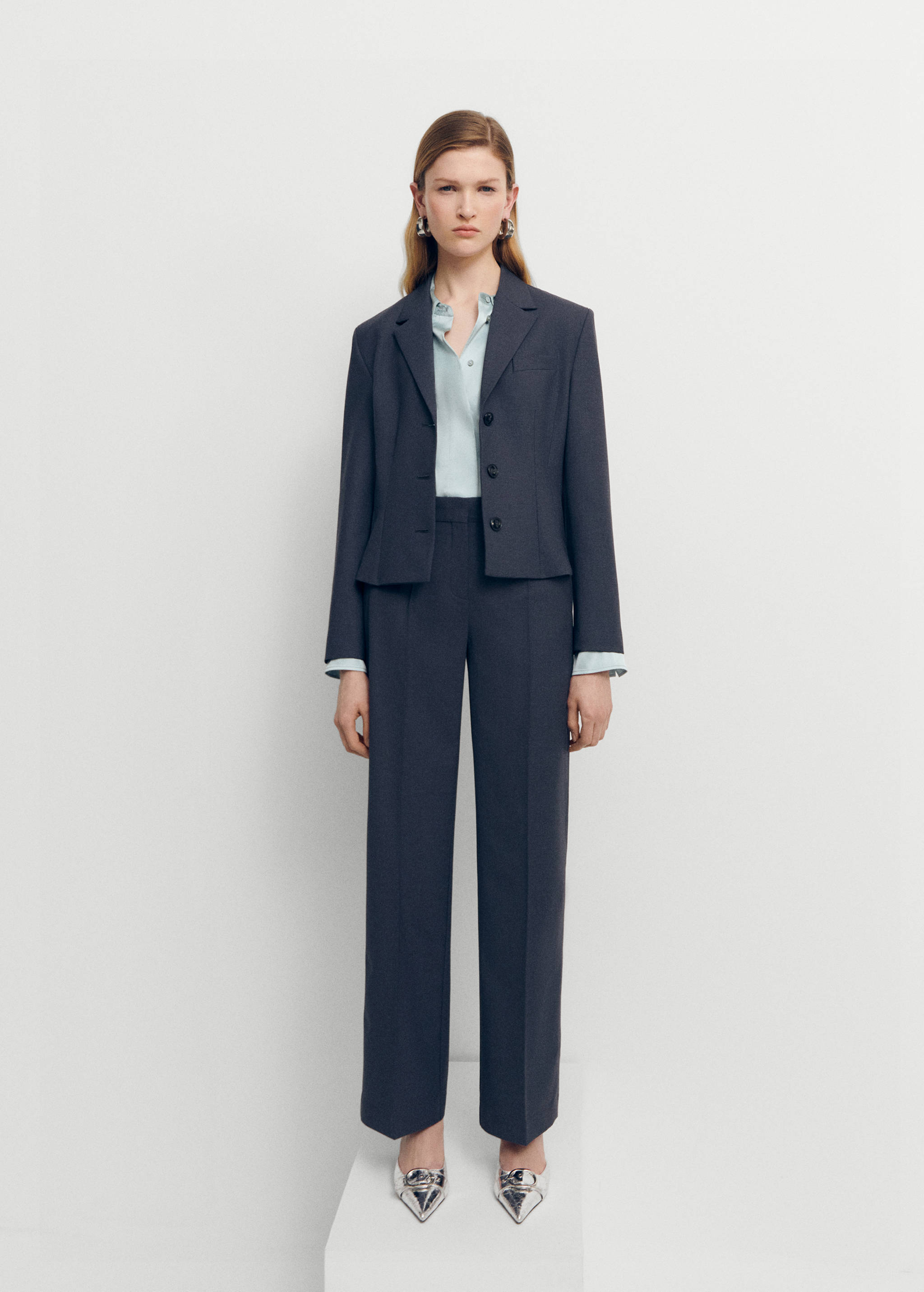 Camisa 100% seda - Plano general